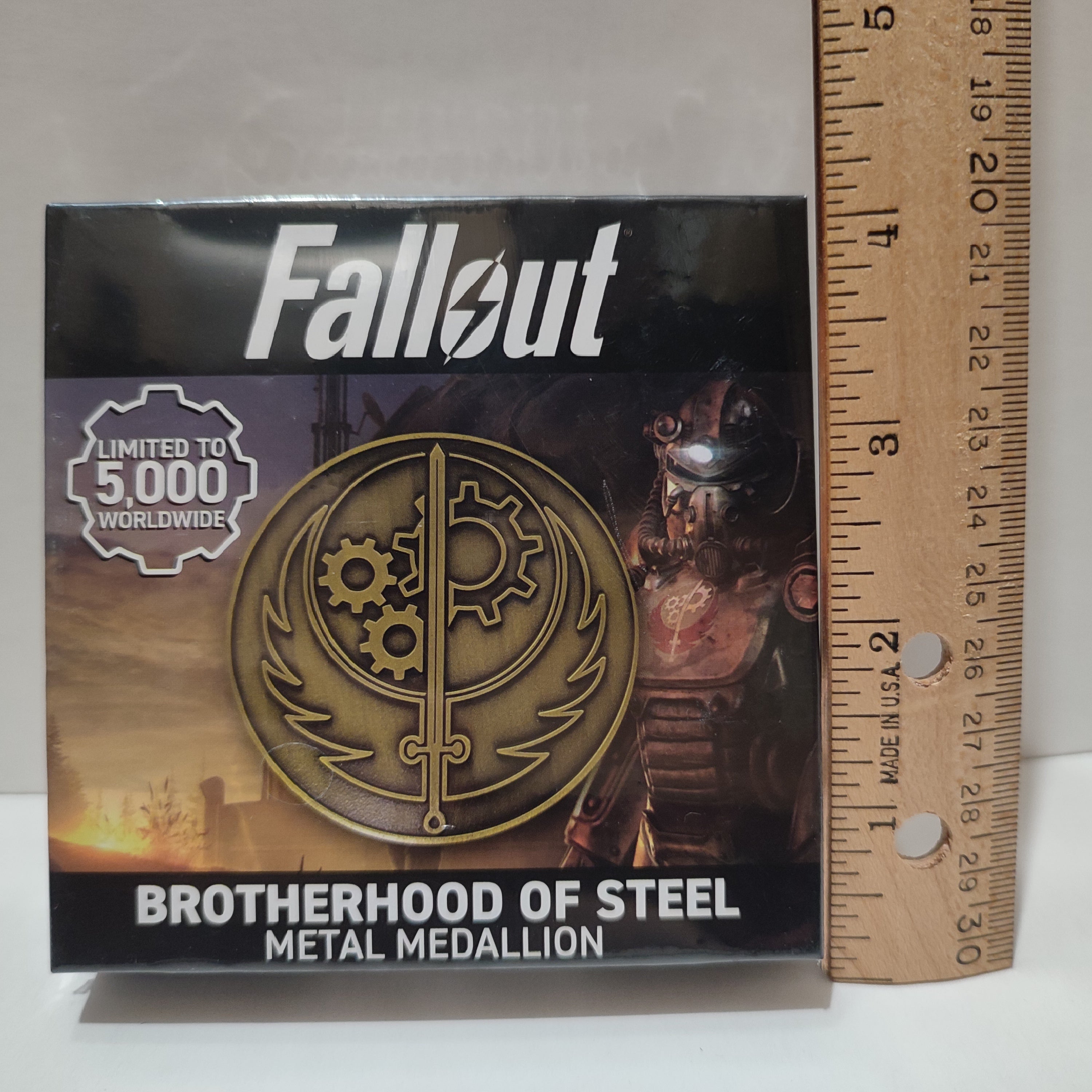 Fallout - Brotherhood Of Steel Medallion