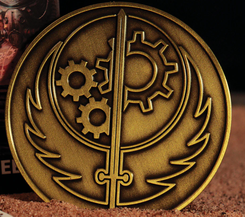 Fallout - Brotherhood Of Steel Medallion