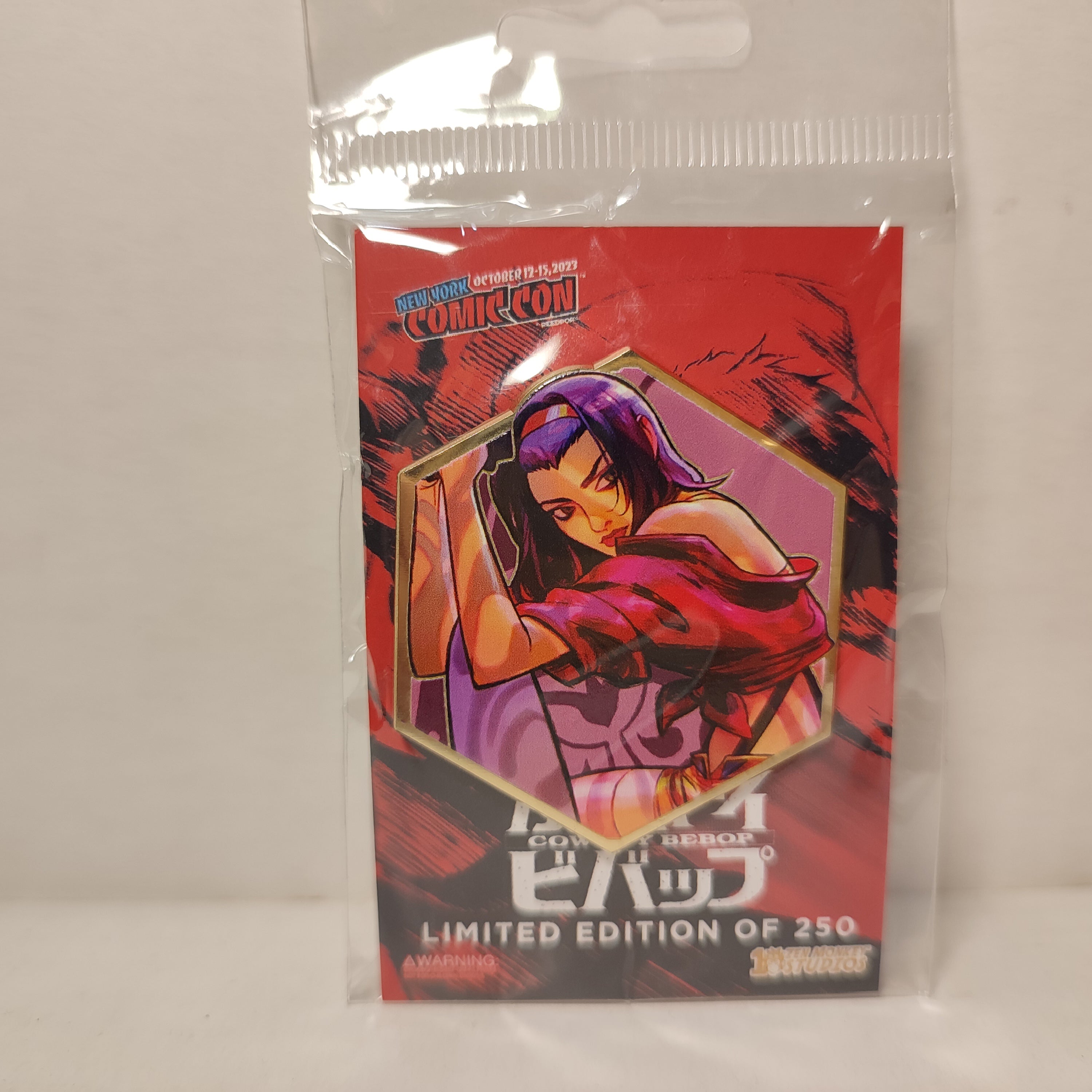 Cowboy Bebop - Faye Valentine Comic Con Pin
