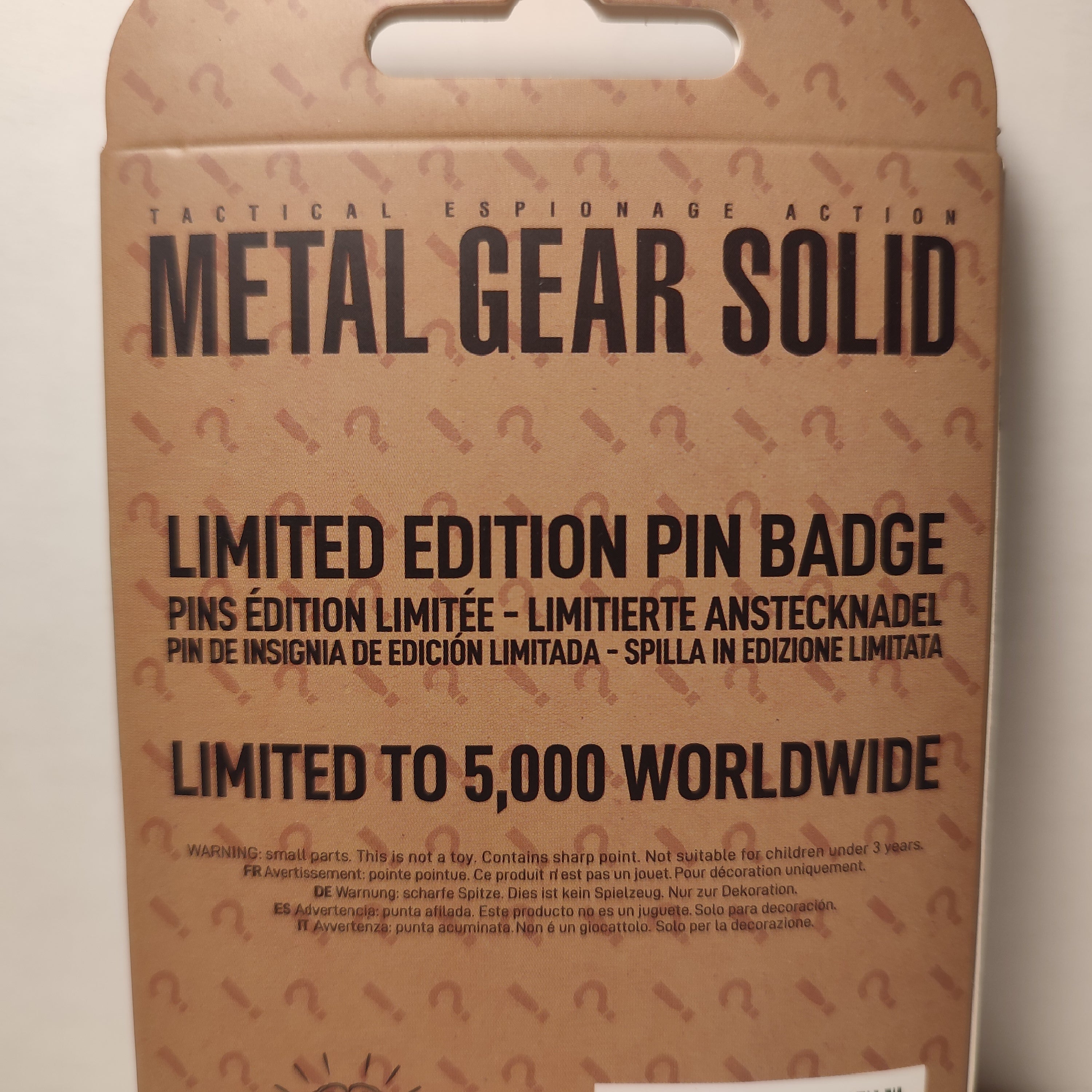 Metal Gear Solid - Foxhound Limited Edition Pin