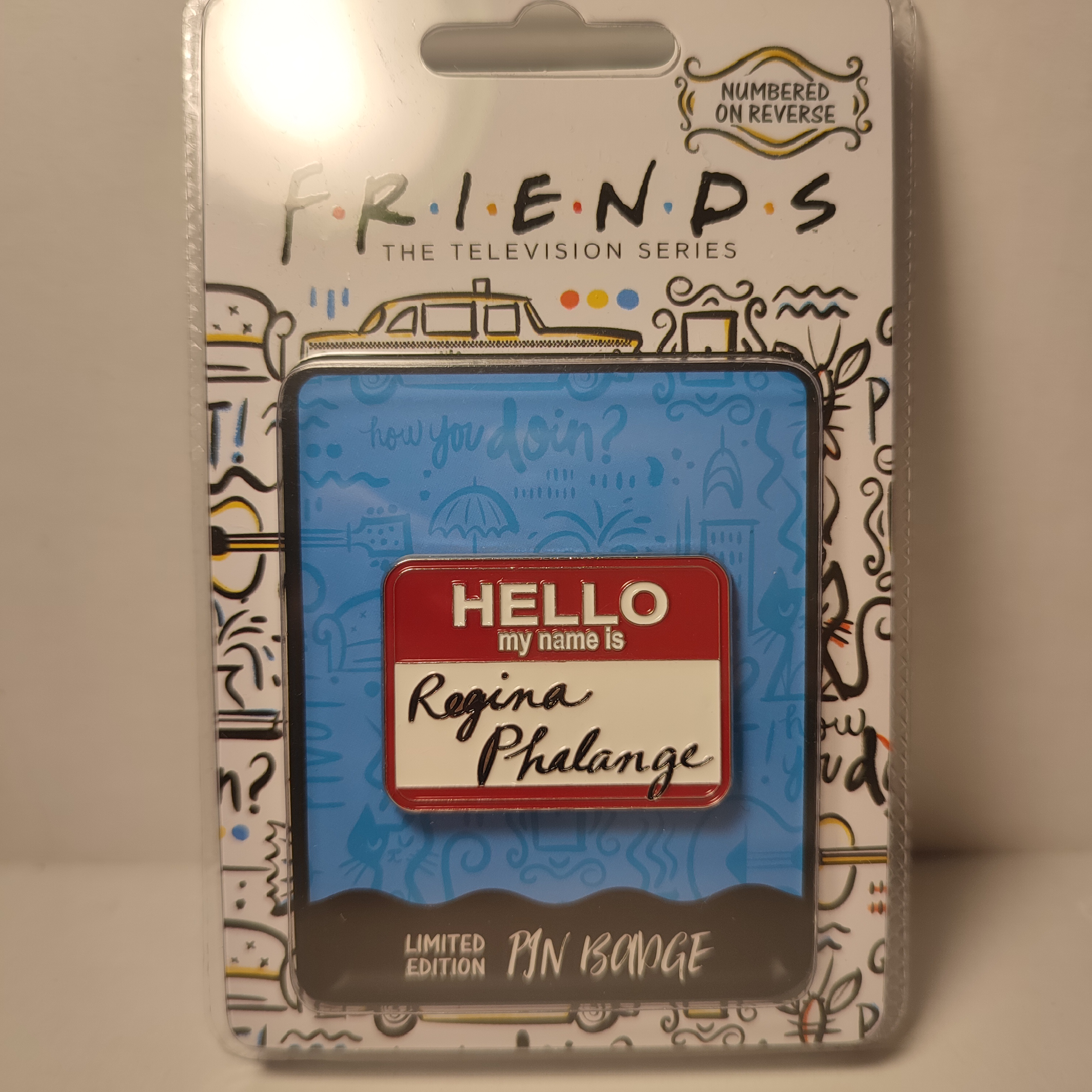 Friends - Nametag Limited Edition Pin