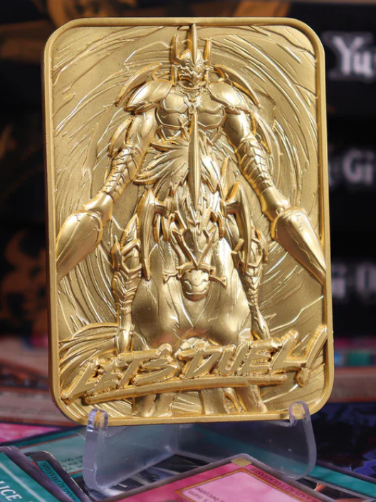 Yu-Gi-Oh! - Gaia The Fierce Knight 24k Gold Plated Ingot