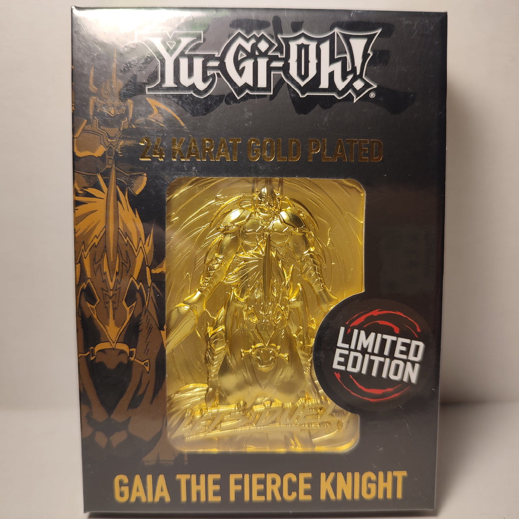 Yu-Gi-Oh! - Gaia The Fierce Knight 24k Gold Plated Ingot