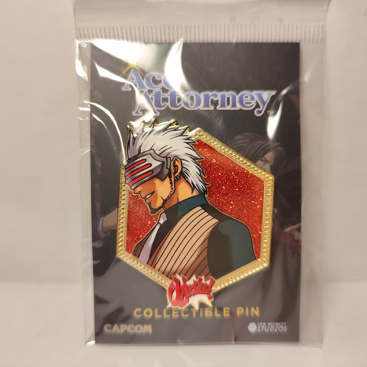 Ace Attorney - Godot Golden Series 2 Pin