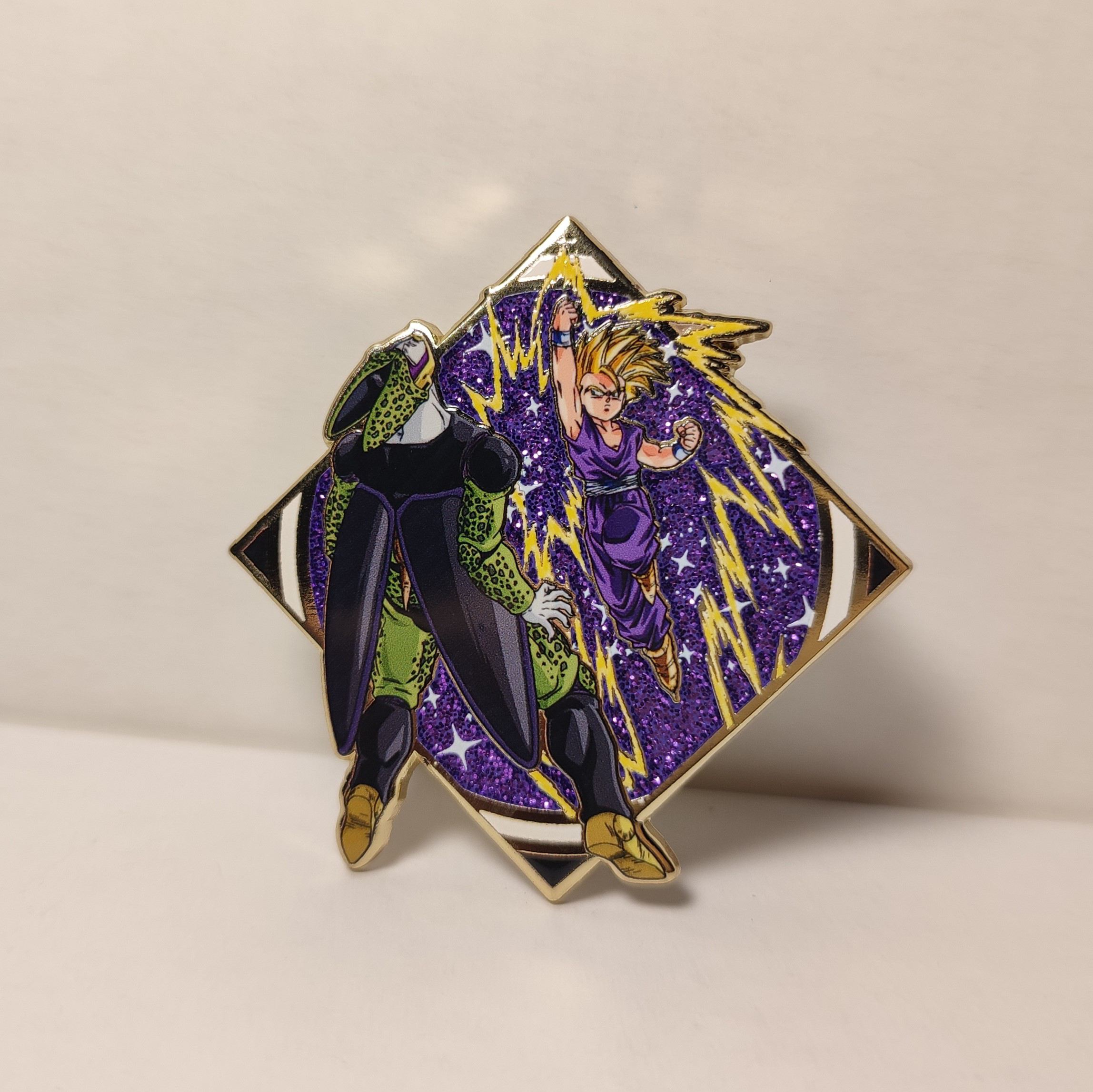 Dragon Ball Z - Famous Moments Gohan Punching Cell Pin