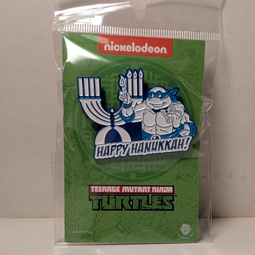 TMNT - Leonardo Hanukkah Enamel Pin