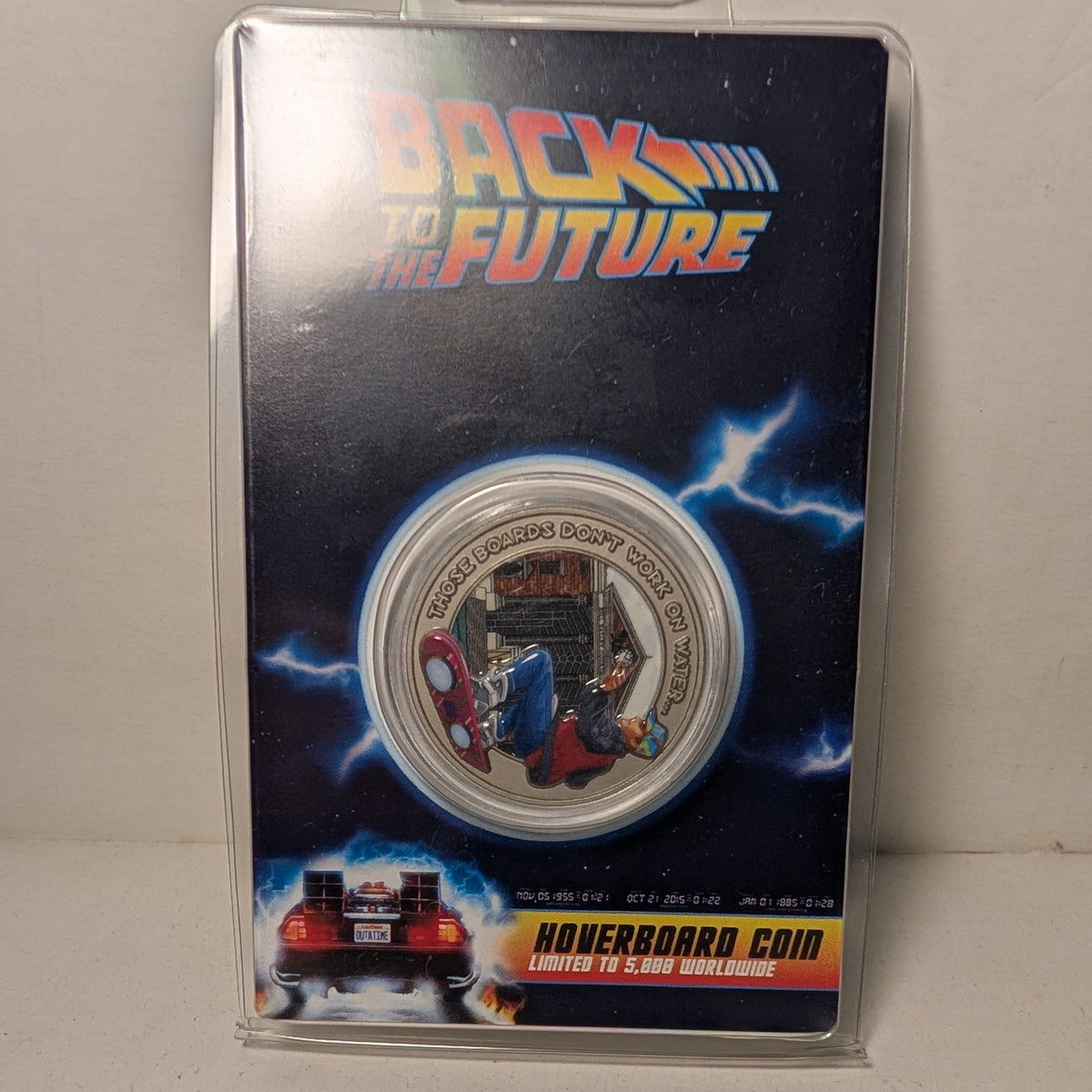Back To The Future - Hoverboard Coin