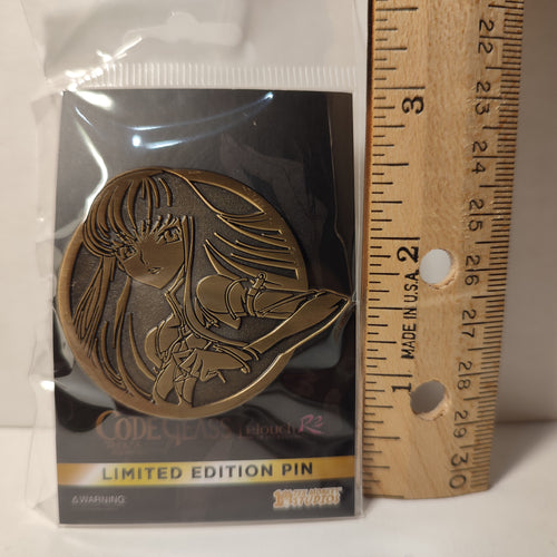 Code Geass - C.C. Gold Emblem Limited Edition Pin