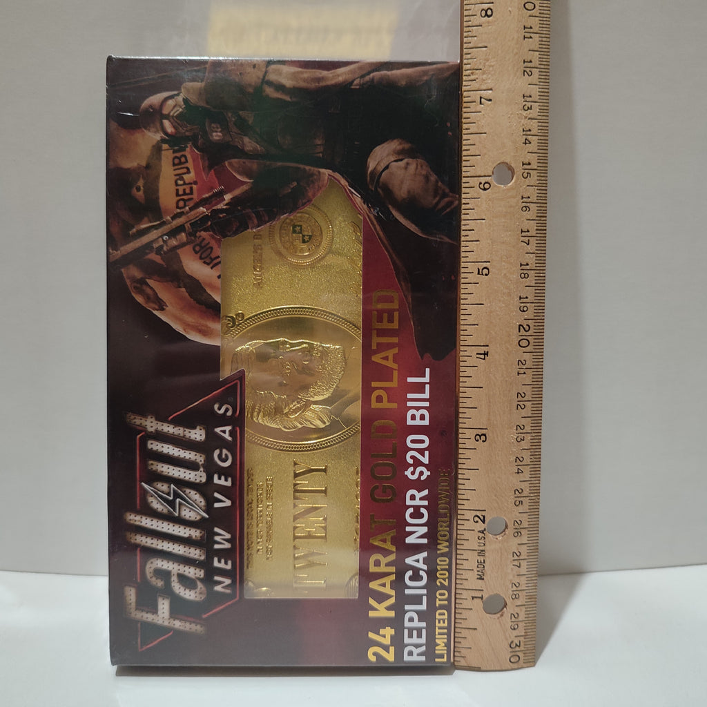 Fallout - 24k Gold Plated NCR Bill Replica