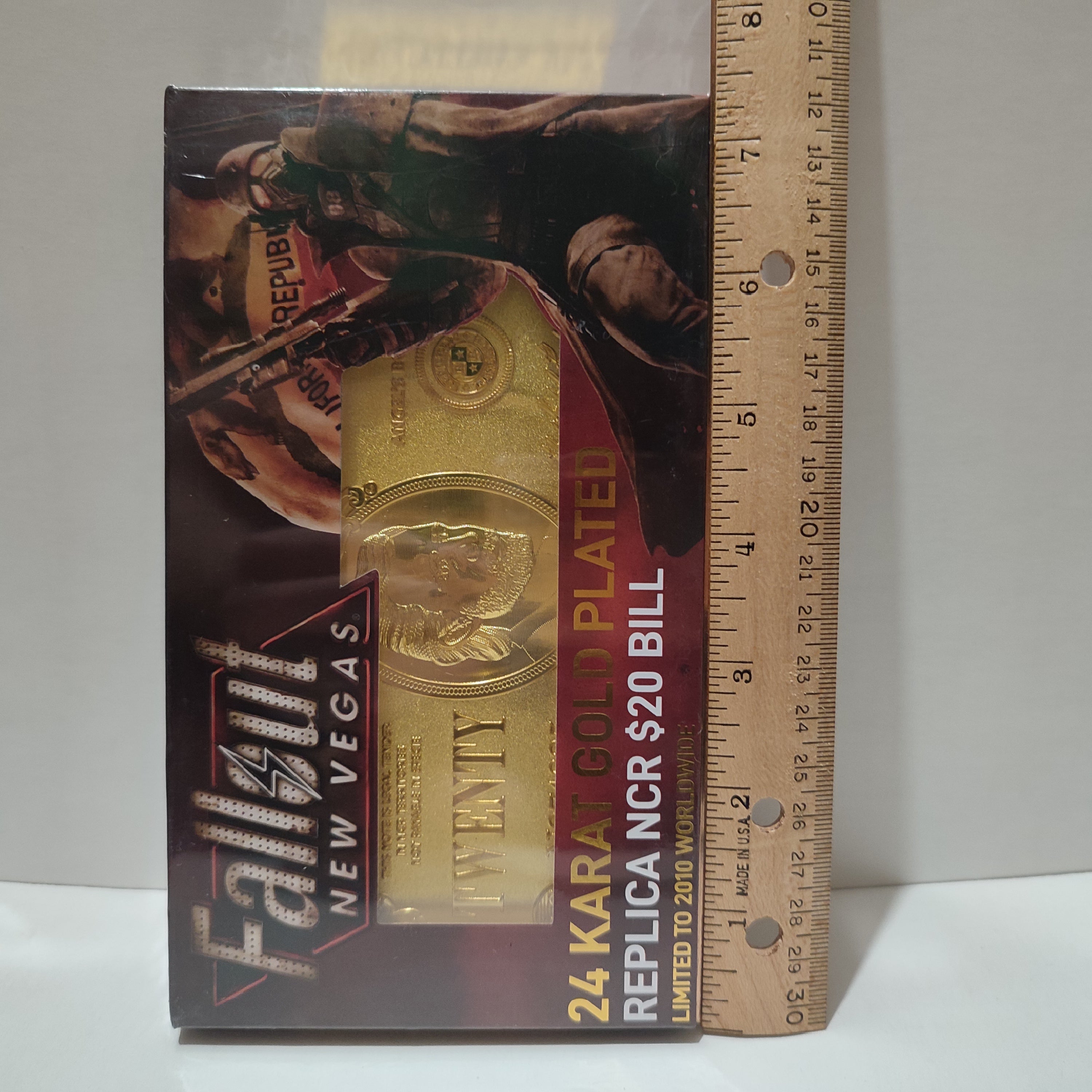Fallout - 24k Gold Plated NCR Bill Replica