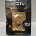 Yu-Gi-Oh! - Kuriboh 24k Gold Plated Ingot
