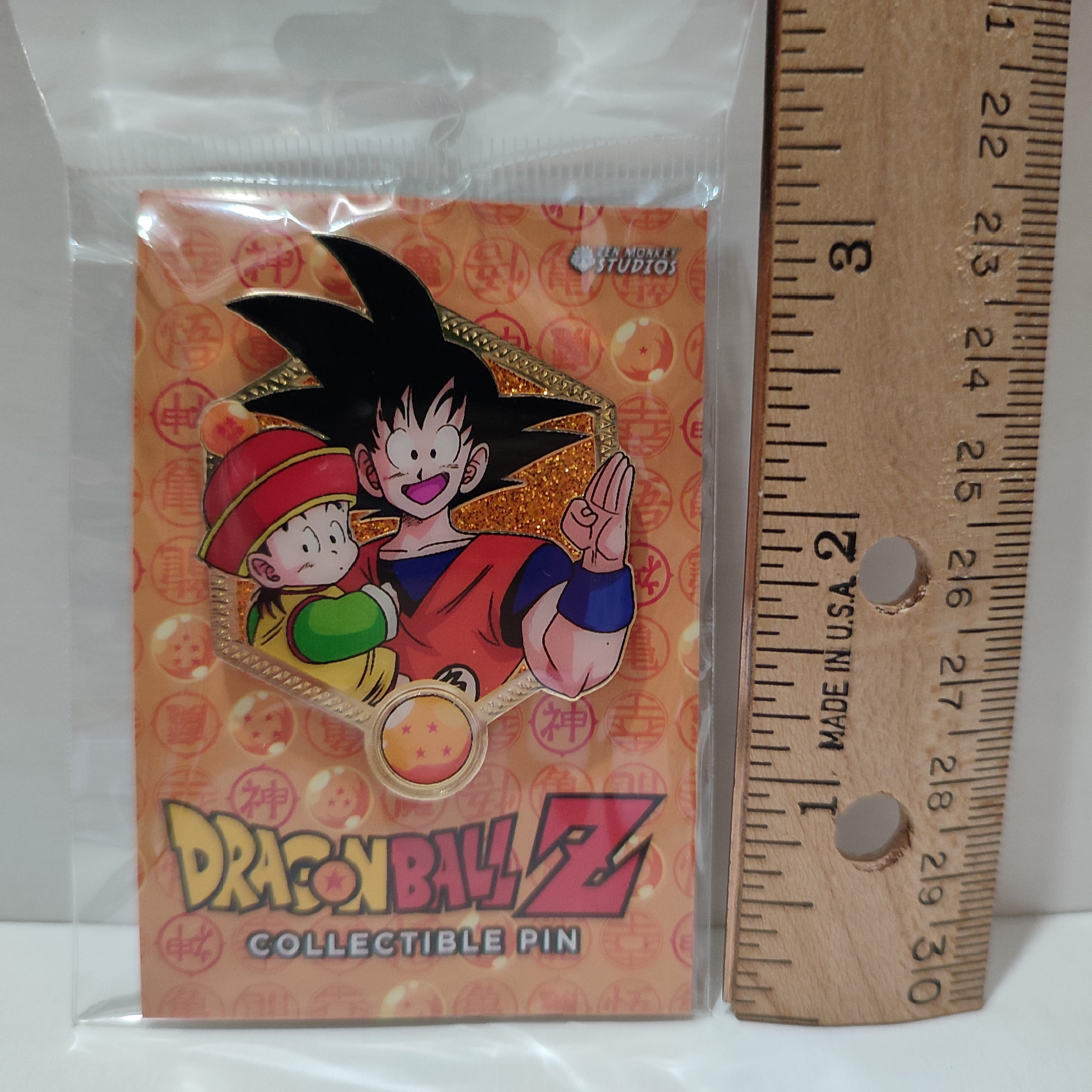 Dragon Ball Z - Goku & Baby Gohan Golden Series Pin