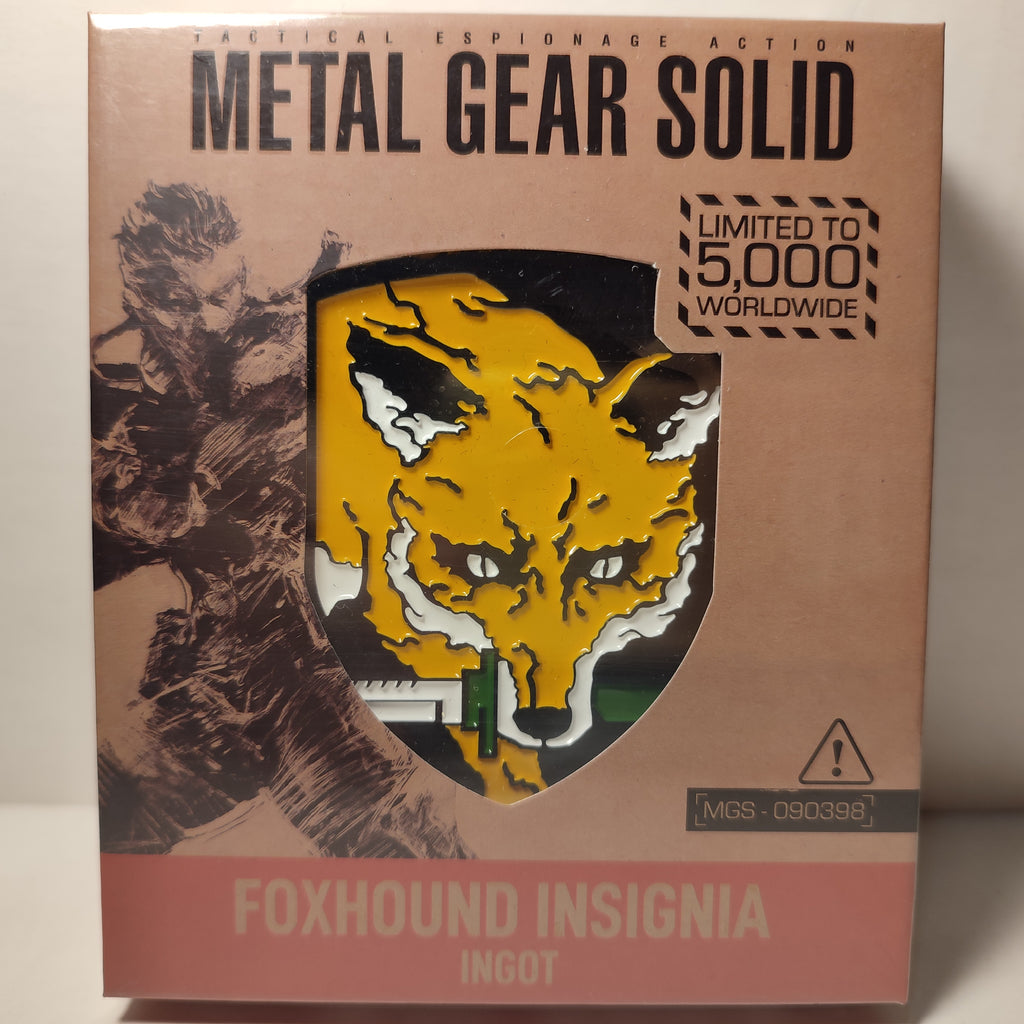Metal Gear Solid - Foxhound Insignia Ingot