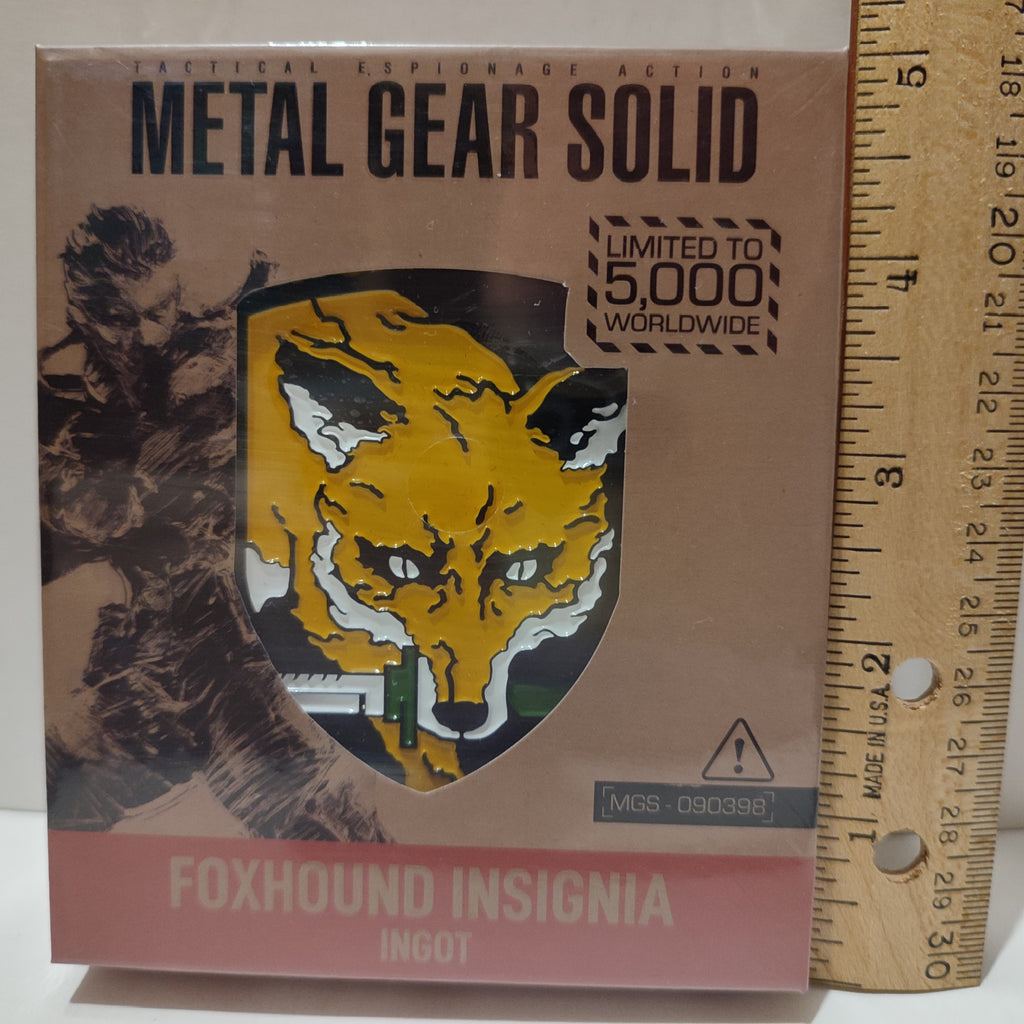 Metal Gear Solid - Foxhound Insignia Ingot