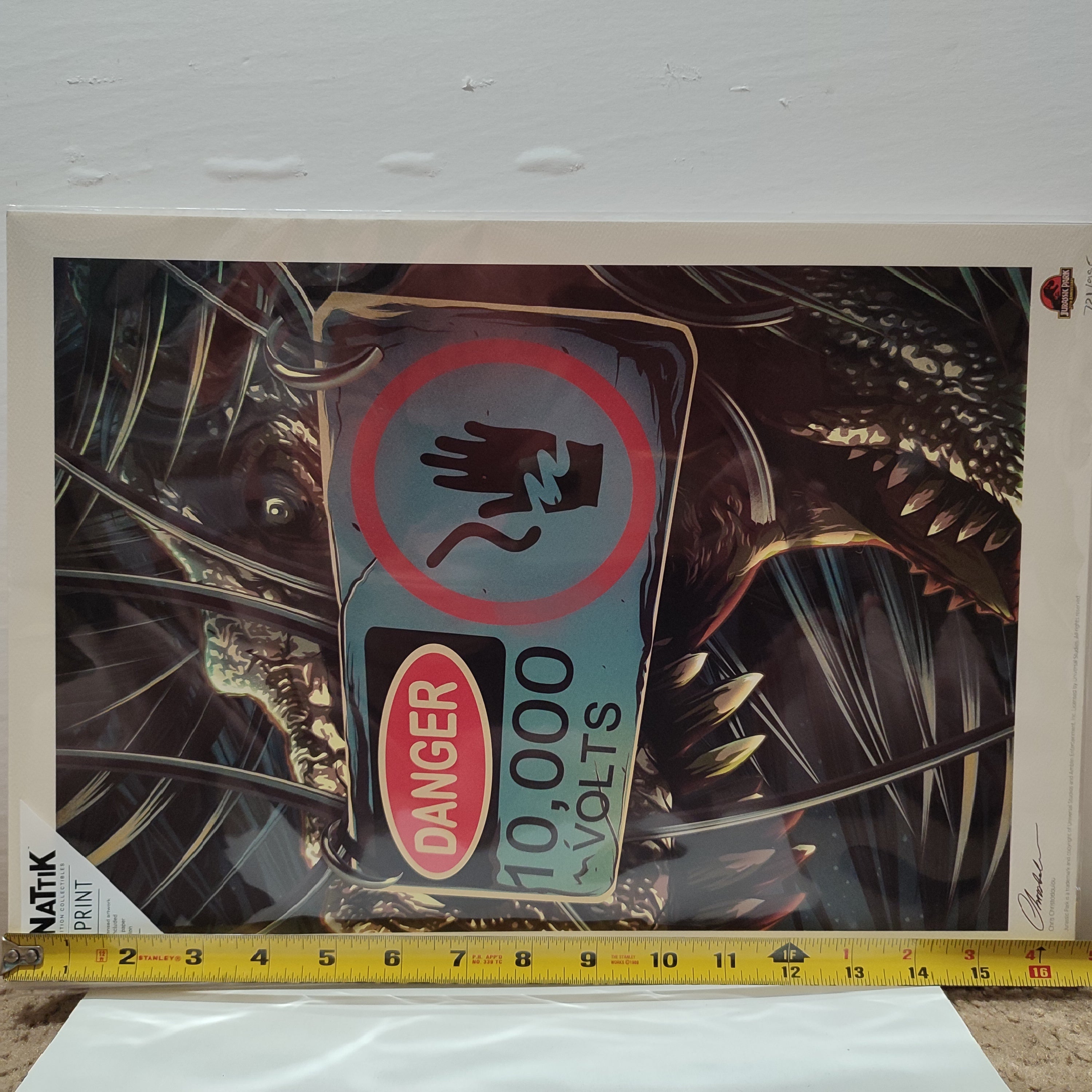 Jurassic Park - Electric Gate Limited Edition Art Print