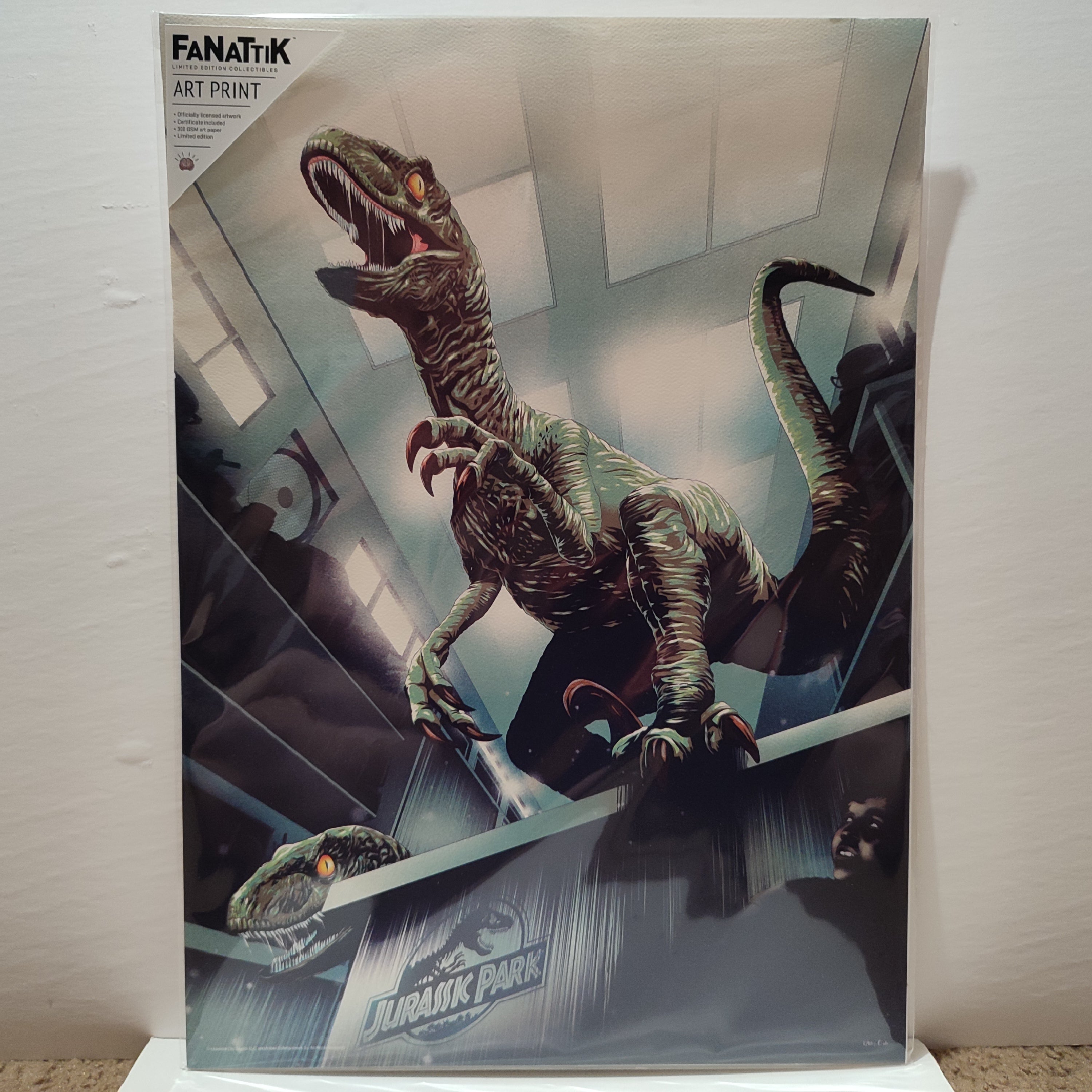 Jurassic Park - Velociraptors Limited Edition Art Print