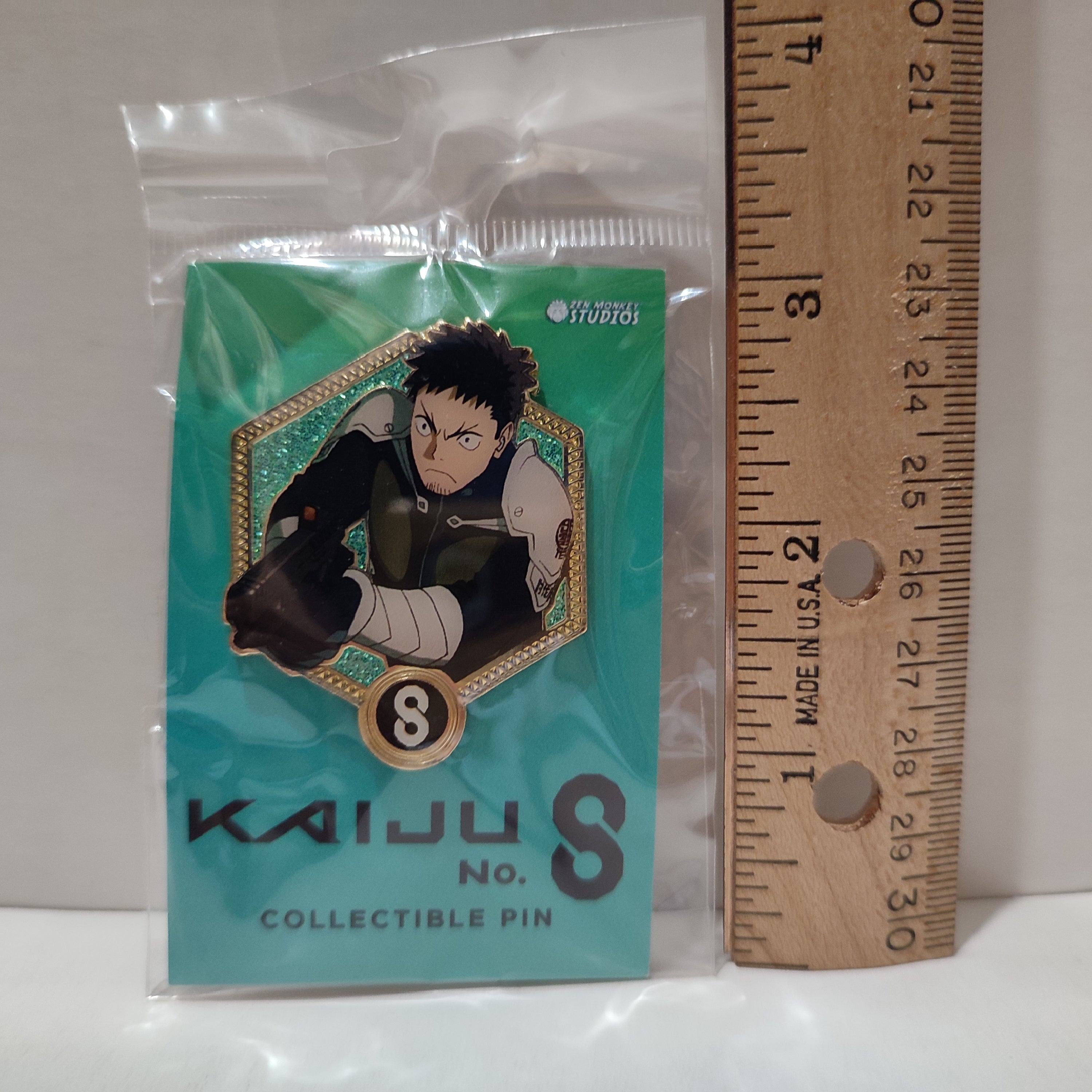 Kaiju No. 8 - Hibino Kafka Golden Series Pin