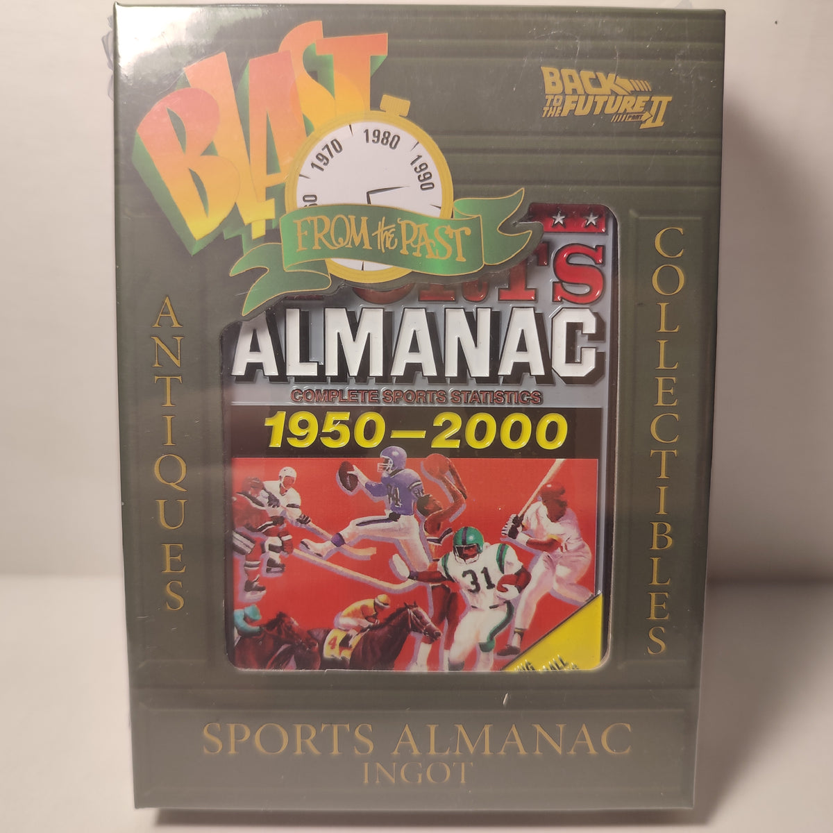 Back To The Future - Sports Almanac Ingot
