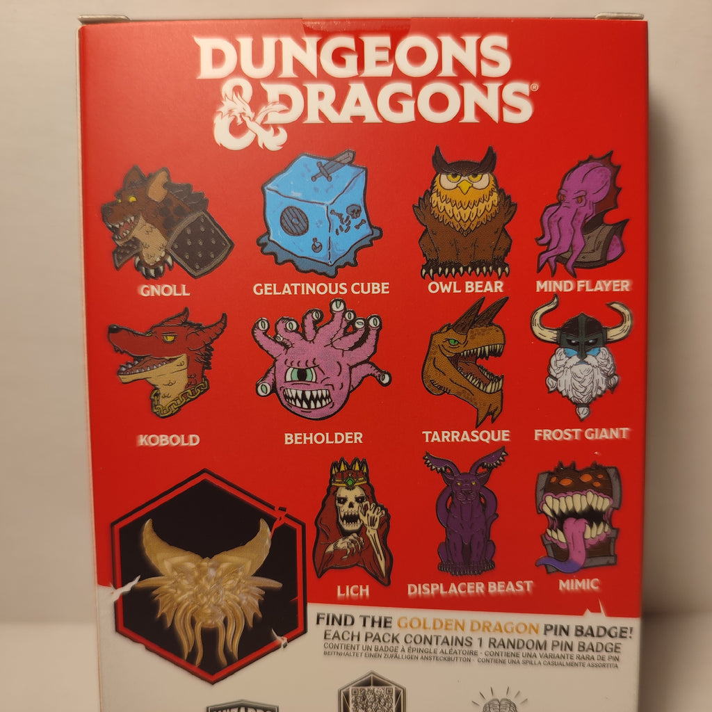 Dungeons & Dragons - Mystery Pin Badge Series Box (1 random Pin)