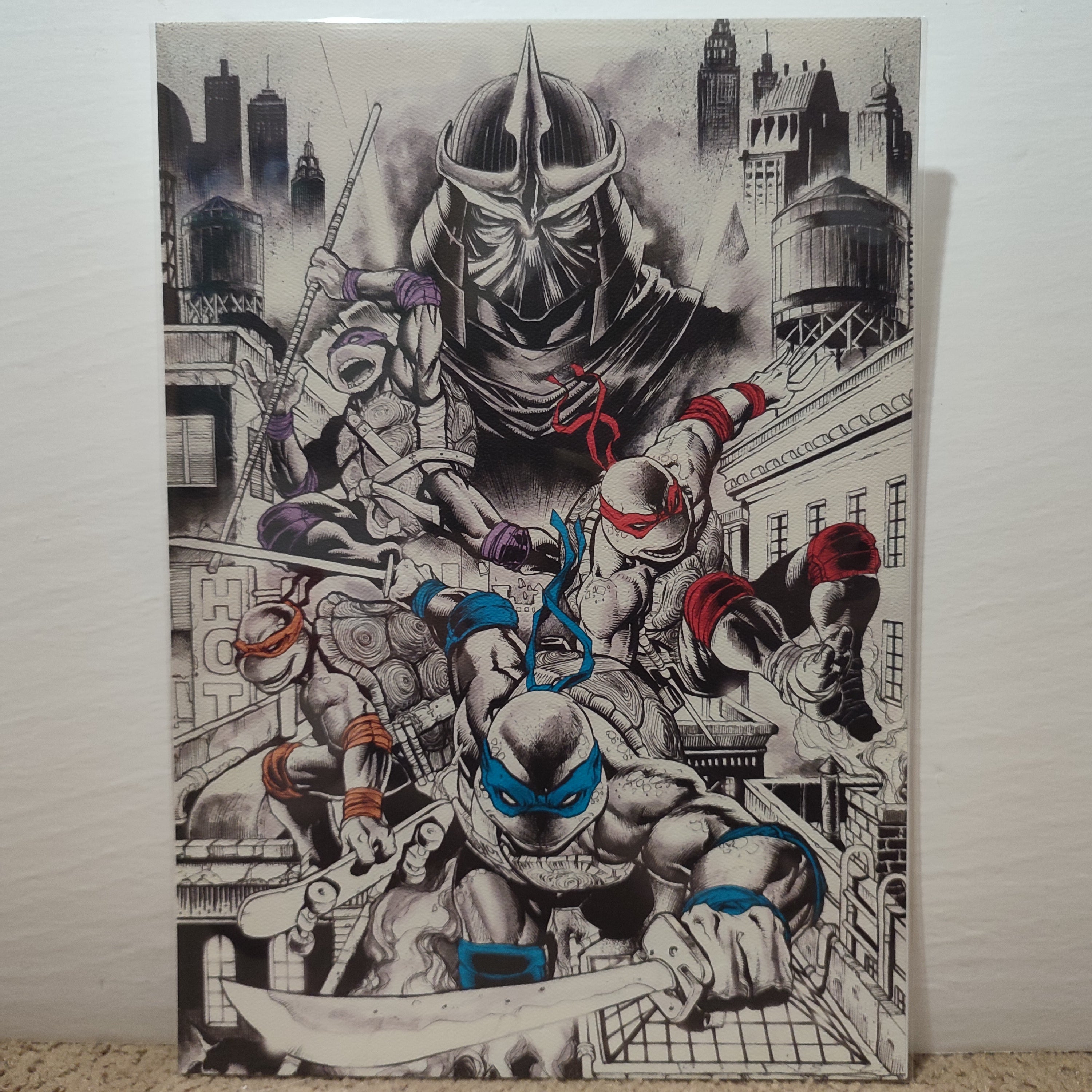 TMNT - 40th Anniversary Limited Edition Art Print