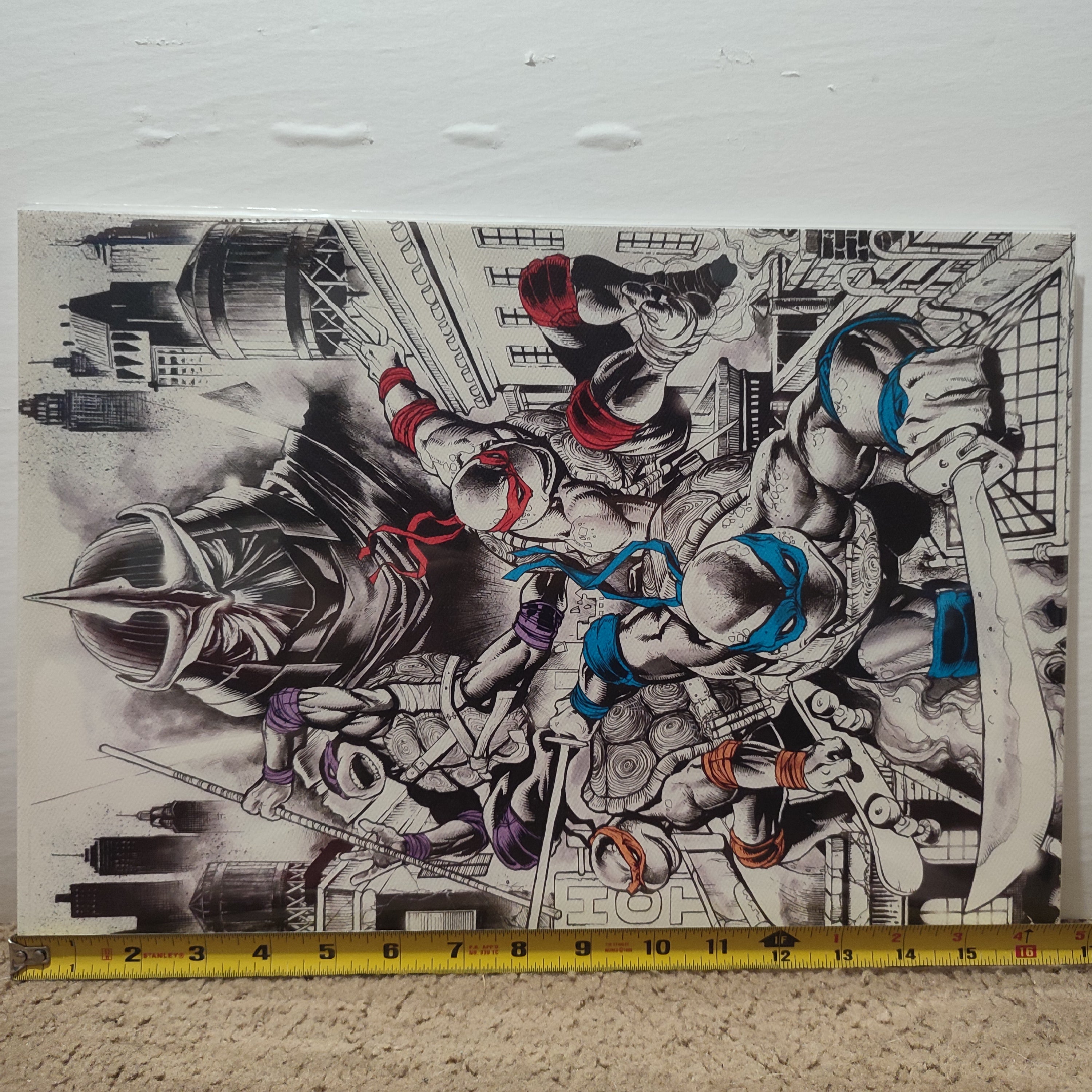 TMNT - 40th Anniversary Limited Edition Art Print