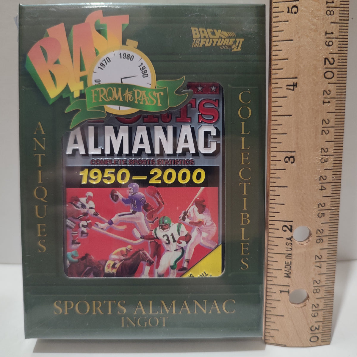 Back To The Future - Sports Almanac Ingot