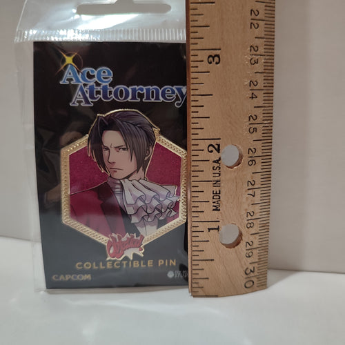 Ace Attorney - Miles Edgeworth Golden Series 2 Pin