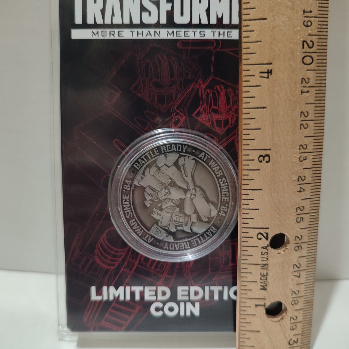Transformers - At War Since 84 Coin
