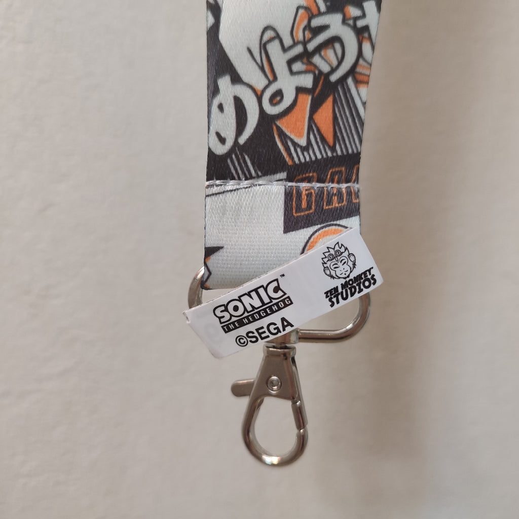 Sonic The Hedgehog - Manga Style Lanyard