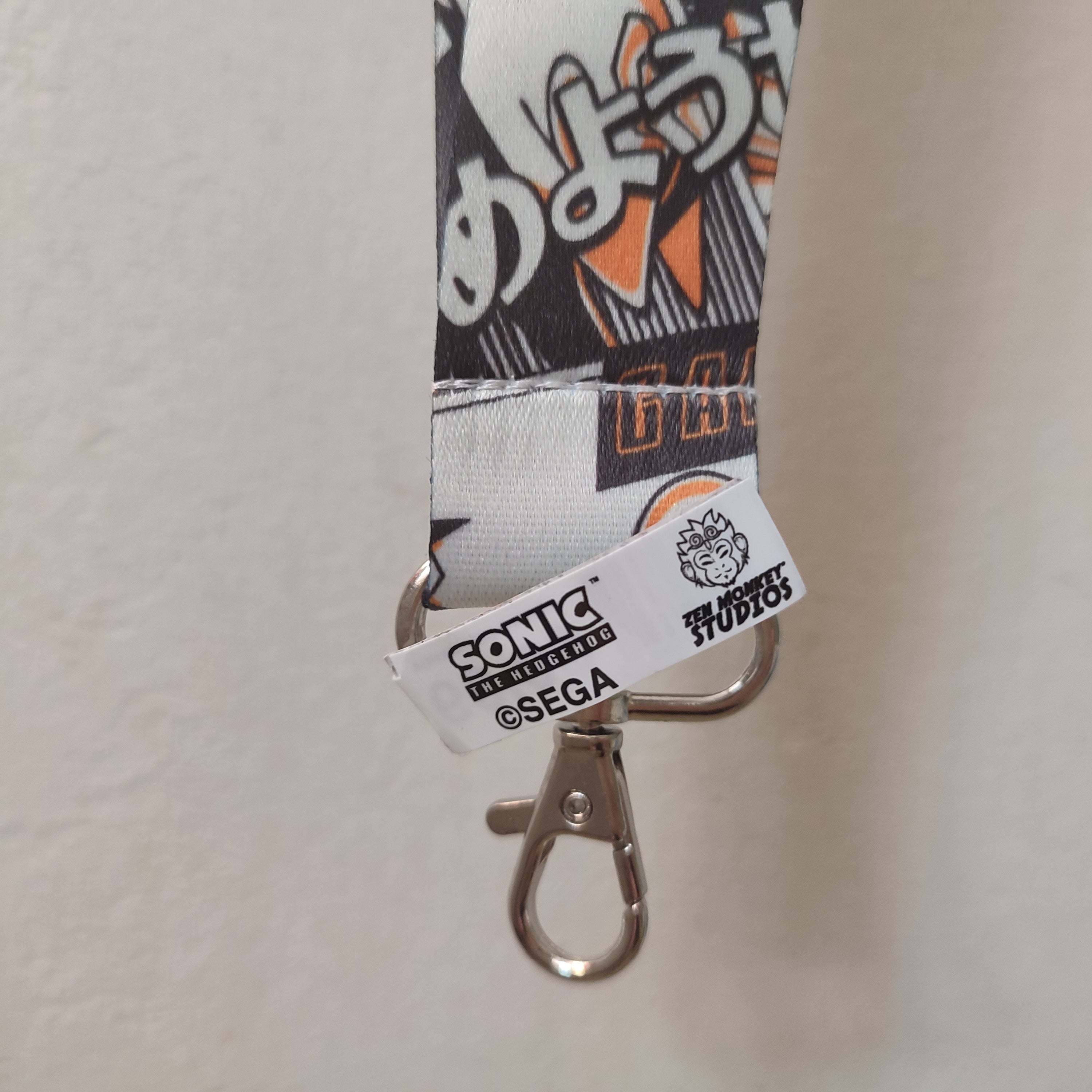 Sonic The Hedgehog - Manga Style Lanyard