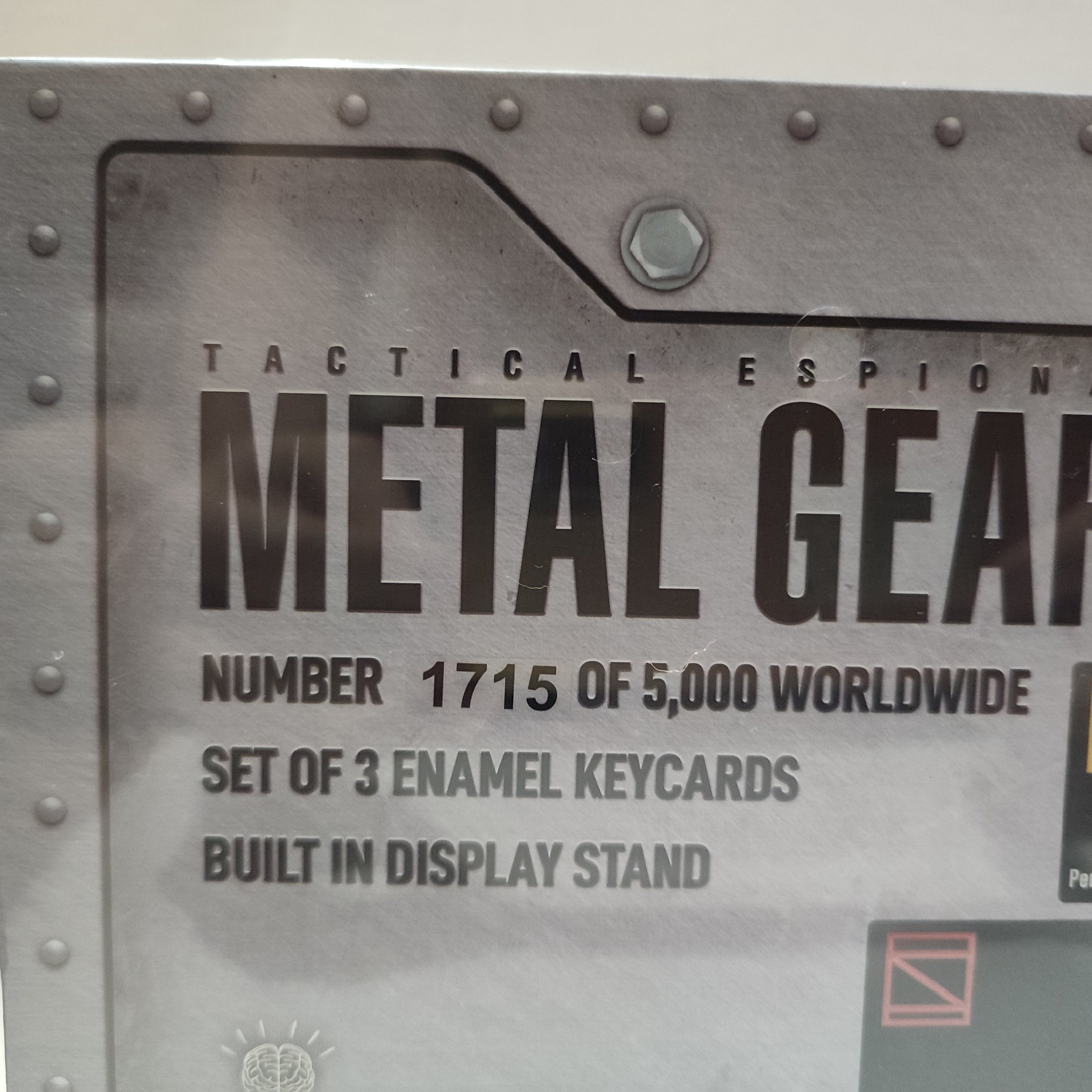 Metal Gear Solid - Keycard Replicas Set Of 3