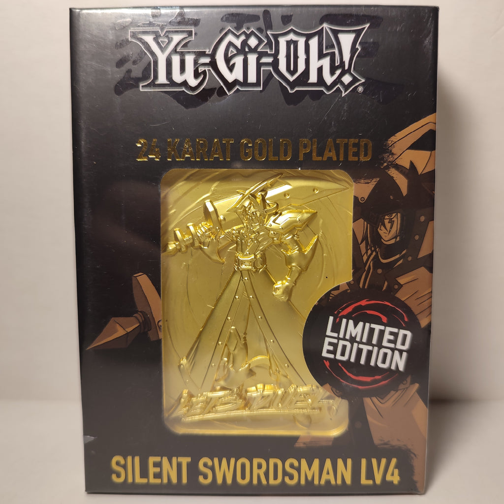 Yu-Gi-Oh! - Silent Swordsman Lv4 24k Gold Plated Ingot