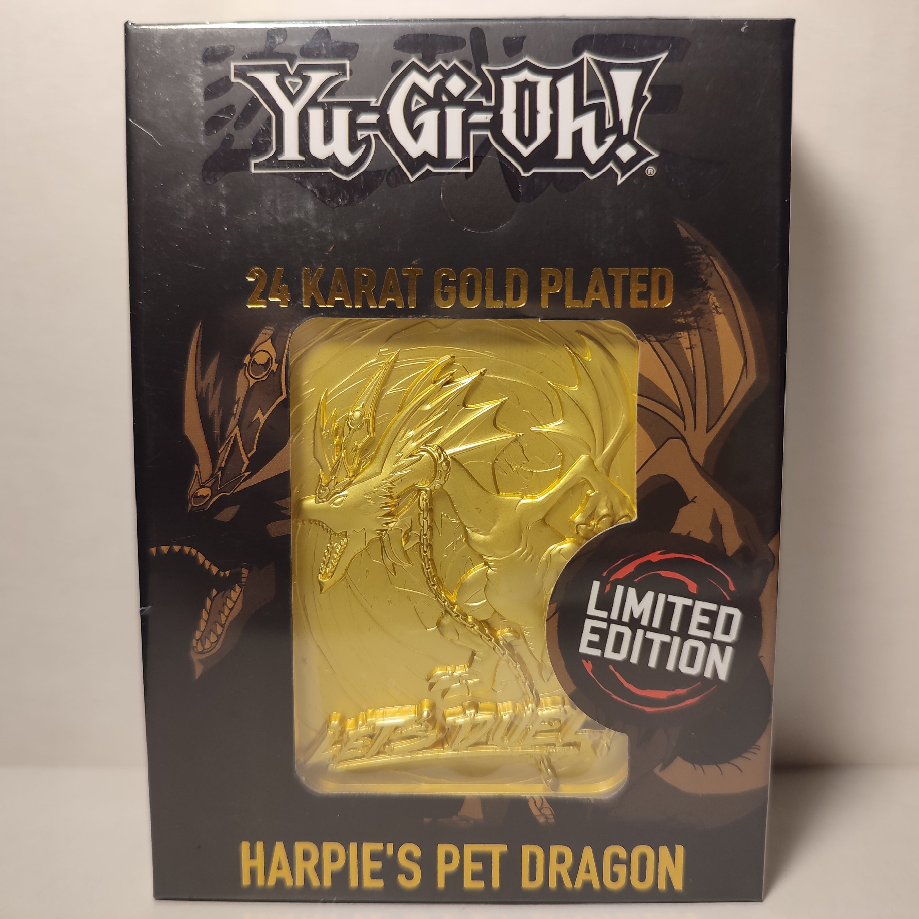 Yu-Gi-Oh! - Harpie's Pet Dragon 24k Gold Plated Ingot