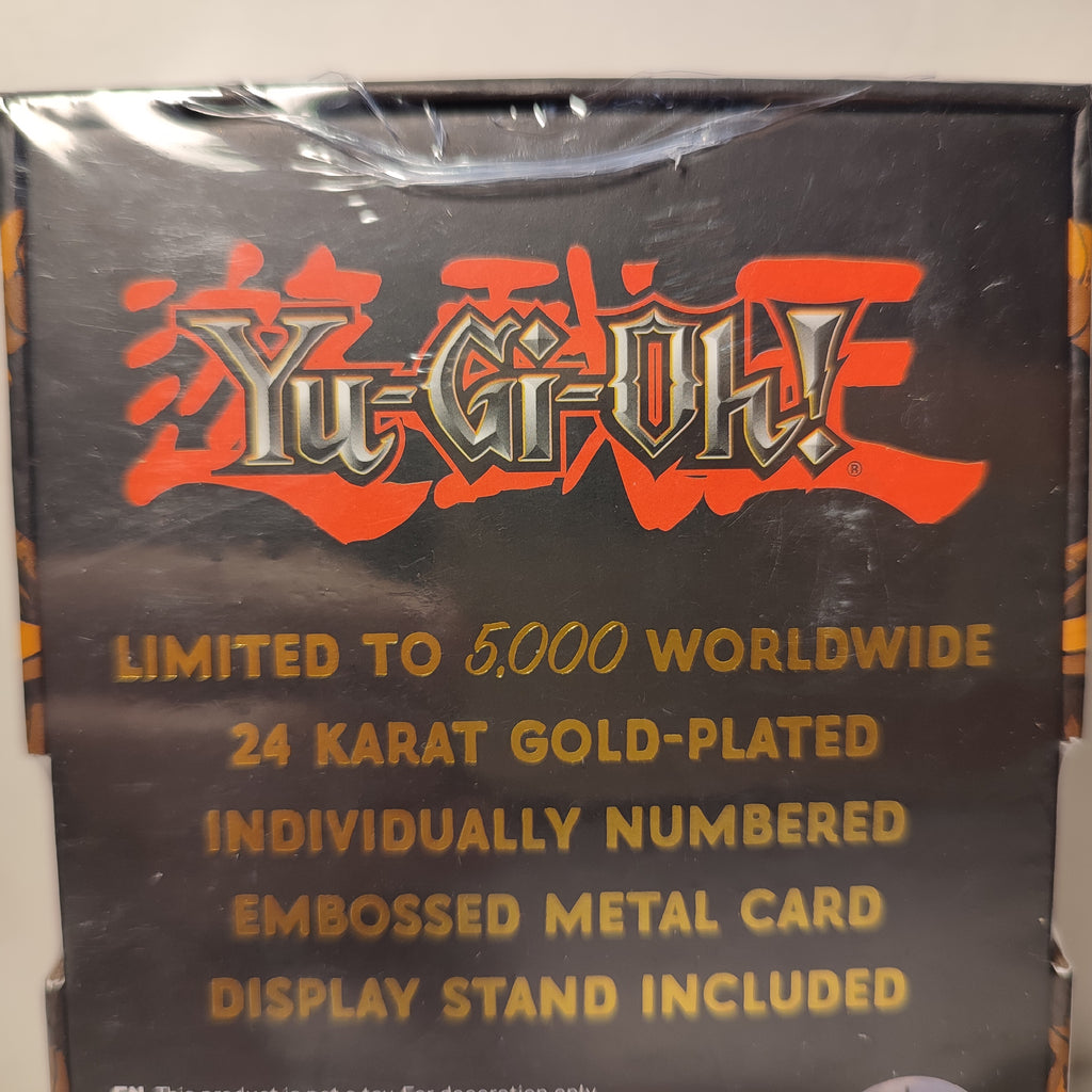 Yu-Gi-Oh! - Summoned Skull 24k Gold Plated Ingot