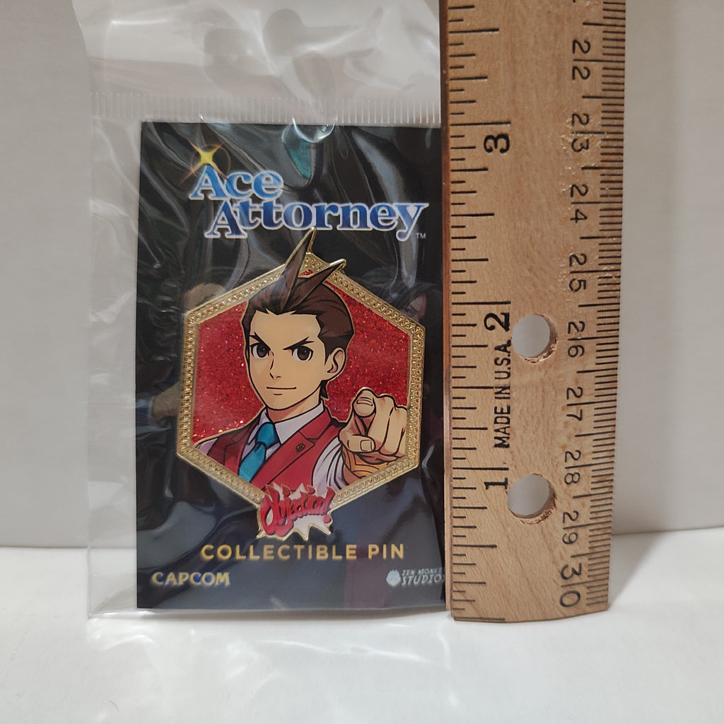 Ace Attorney - Apollo Justice Golden Series Pin