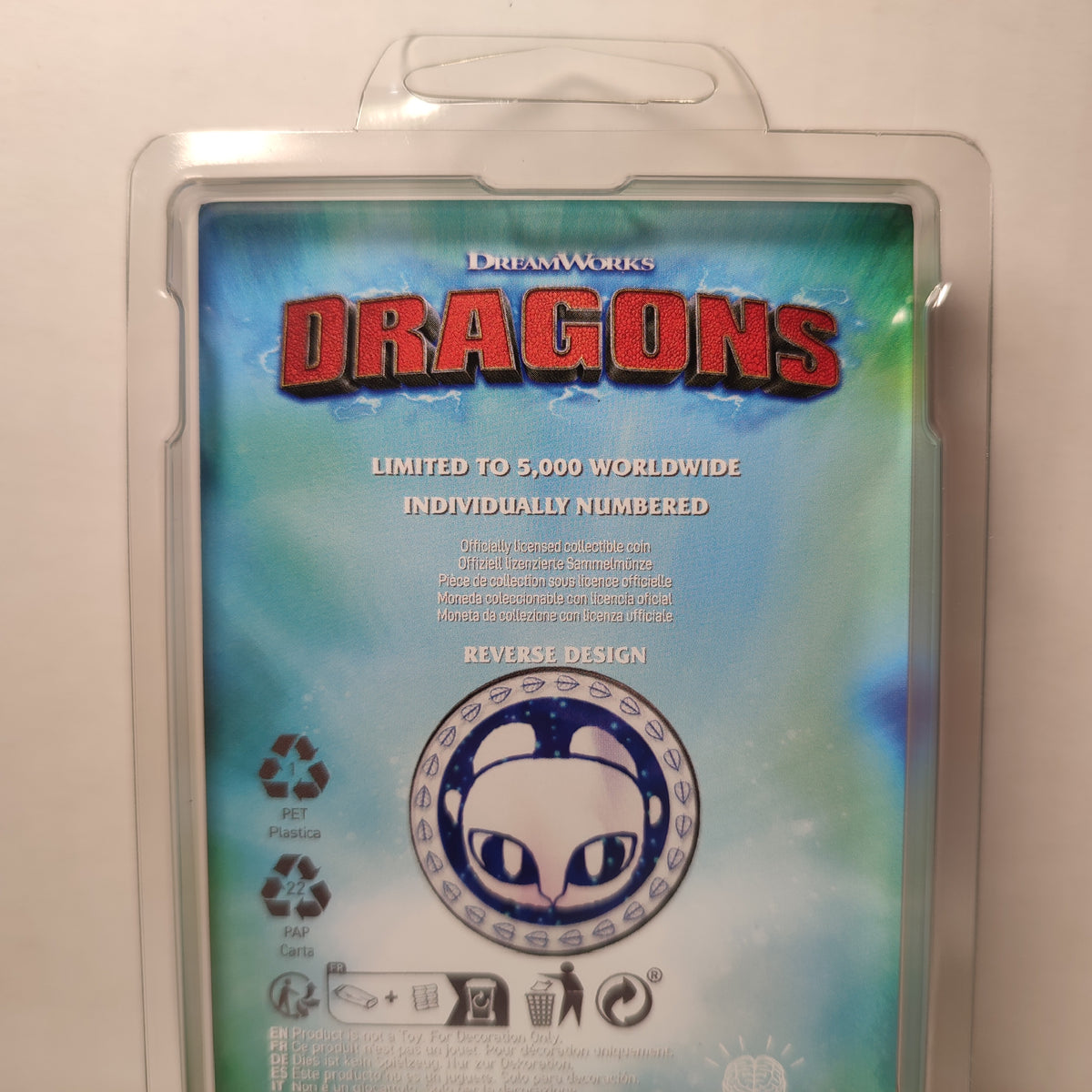 How To Train your Dragon - Toothless Coin