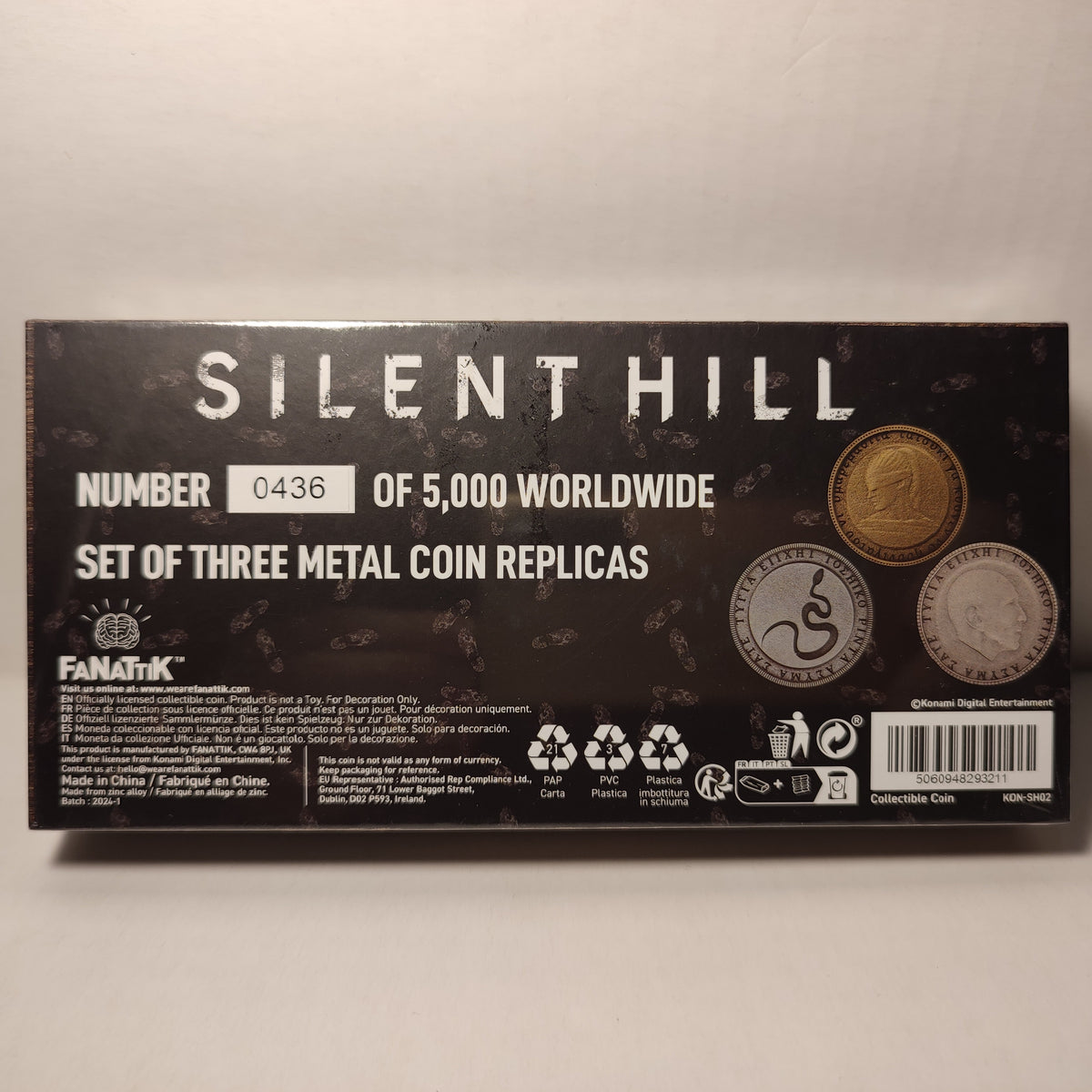 Silent Hill - Room 105 Coins Set Of 3