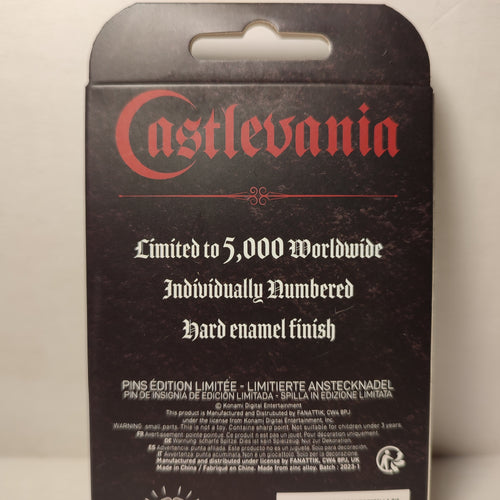 Castlevania - Alucard Limited Edition Pin