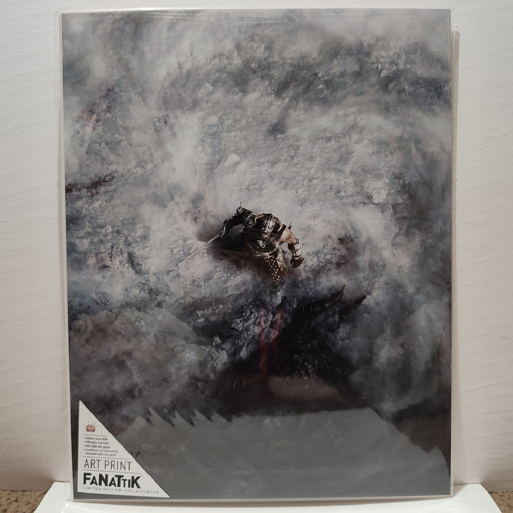 Skyrim - Dovahkiin Limited Edition Art Print