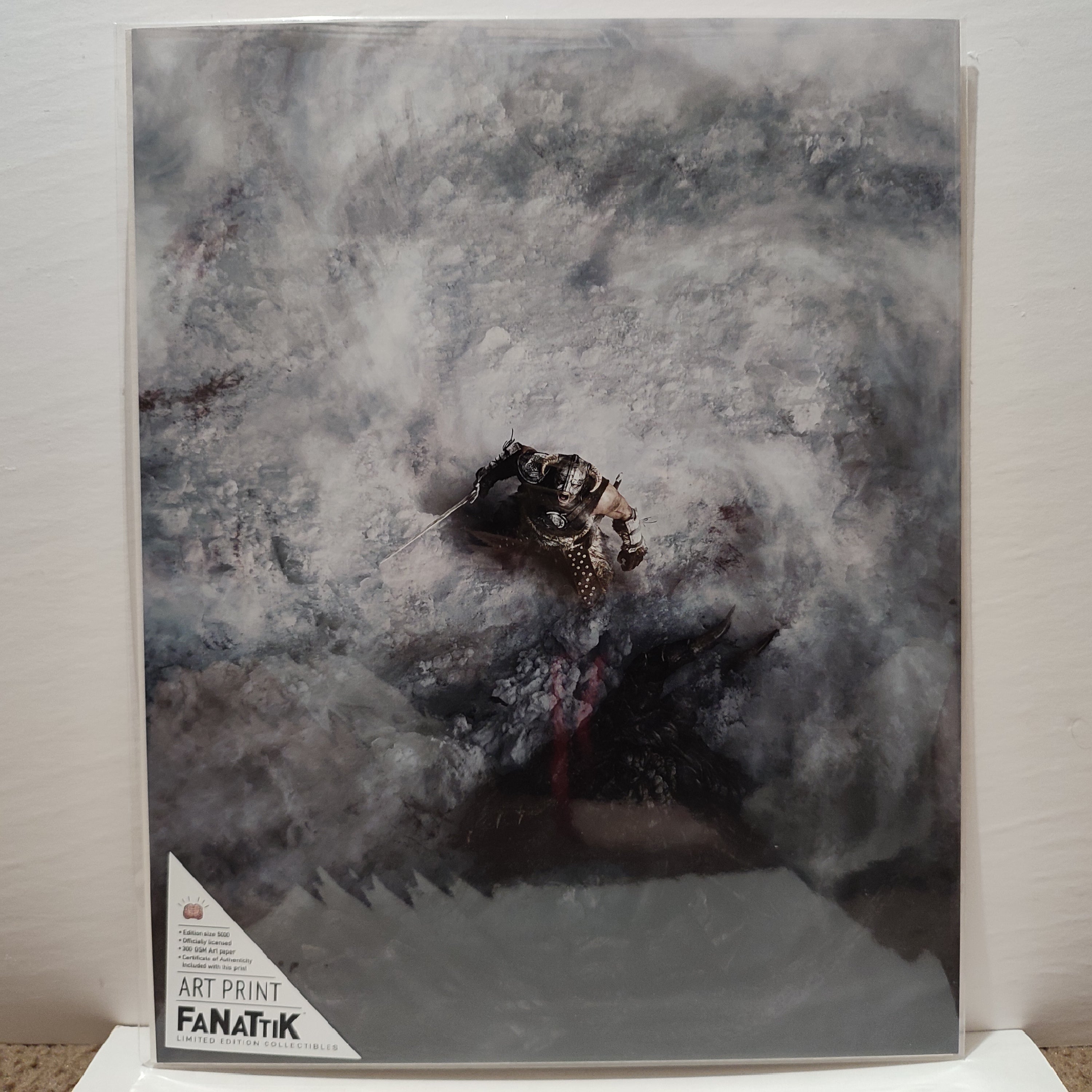 Skyrim - Dovahkiin Limited Edition Art Print
