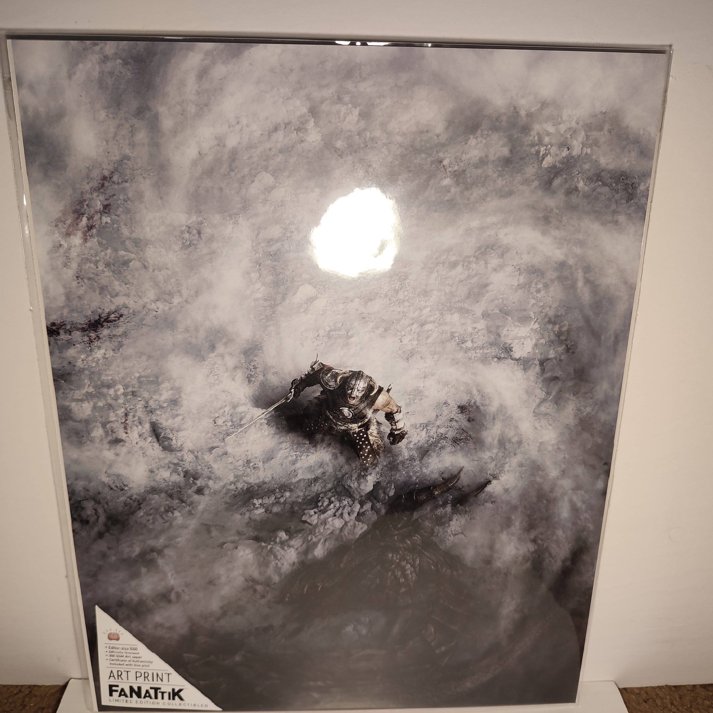 Skyrim - Dovahkiin Limited Edition Art Print