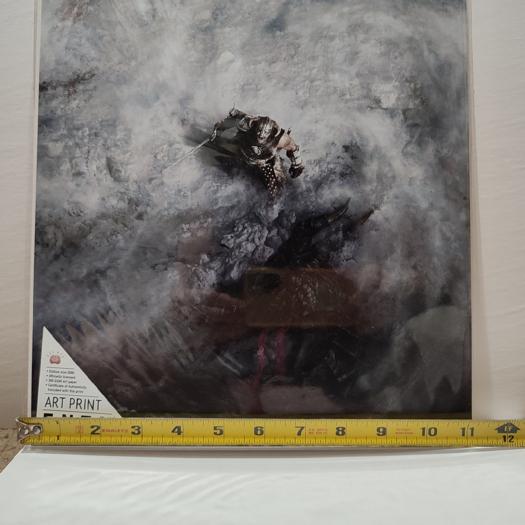 Skyrim - Dovahkiin Limited Edition Art Print