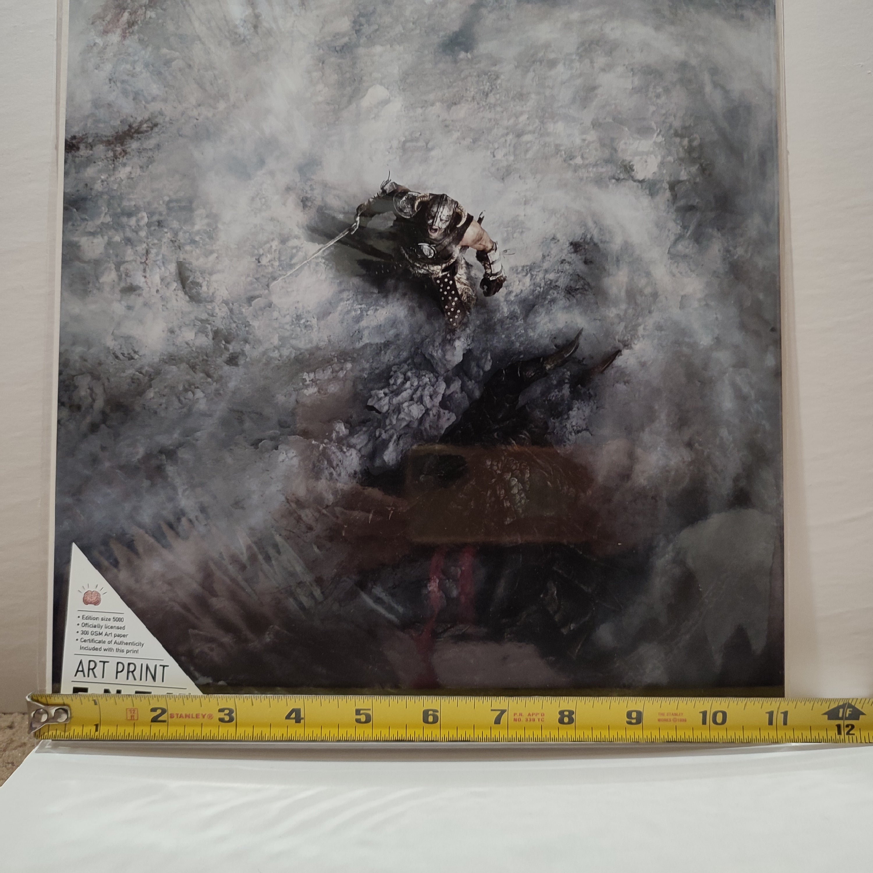 Skyrim - Dovahkiin Limited Edition Art Print