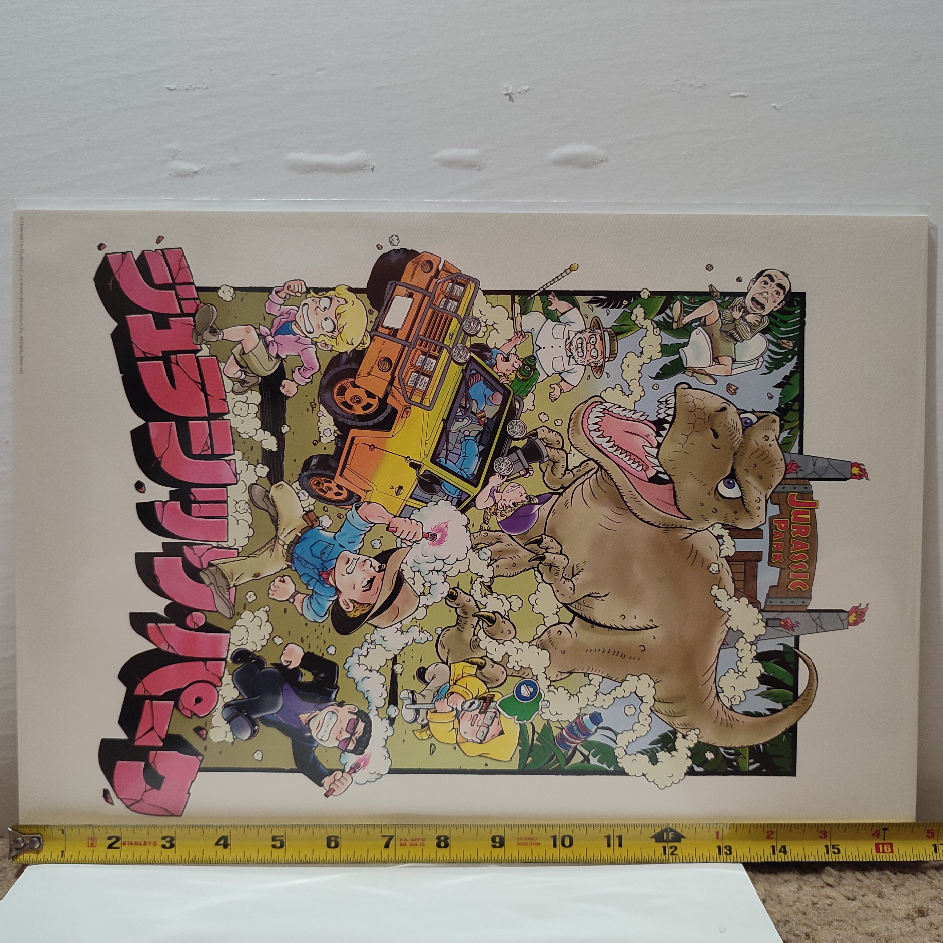 Jurassic Park - Anime Themed Limited Edition Art Print