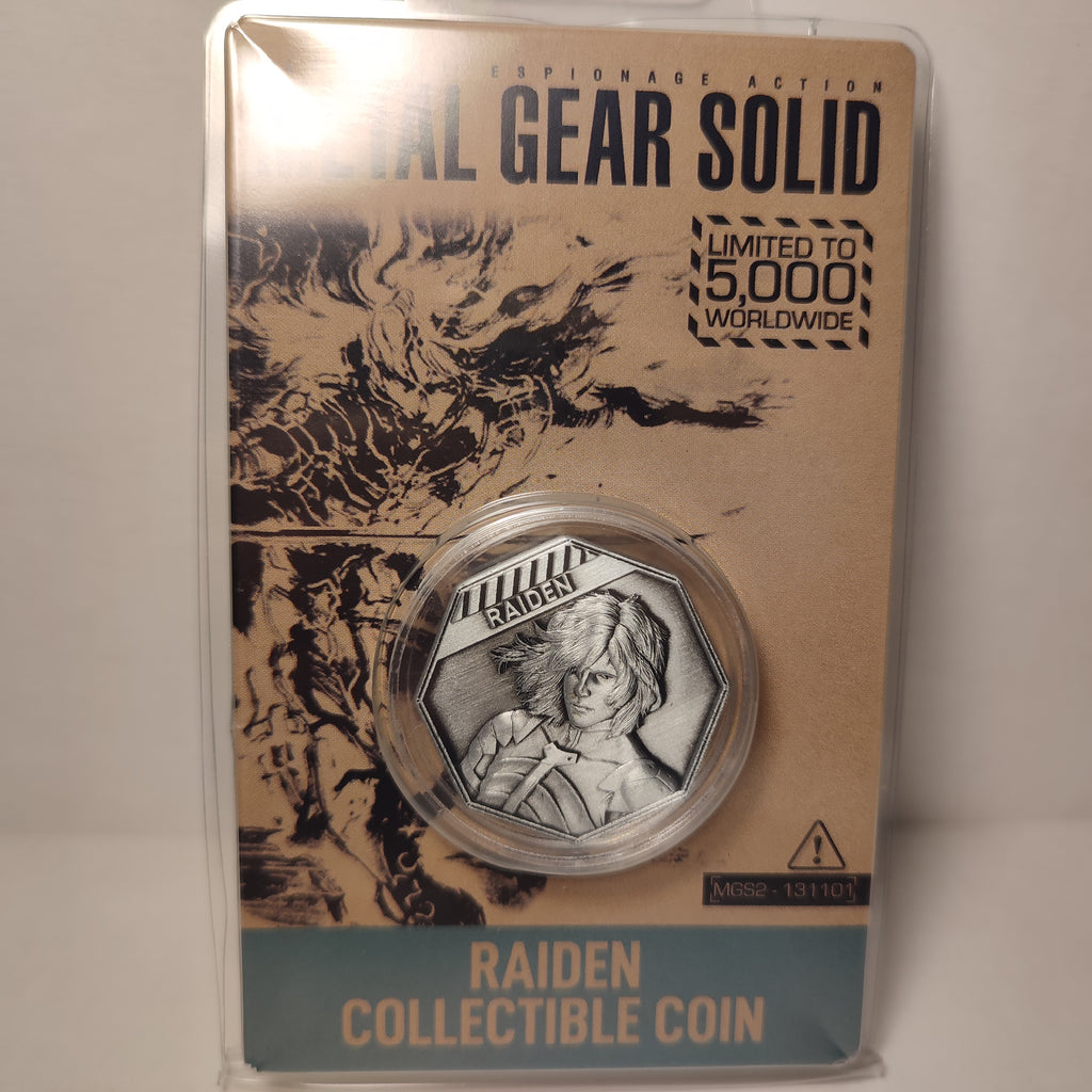 Metal Gear Solid - Raiden Limited Edition Coin