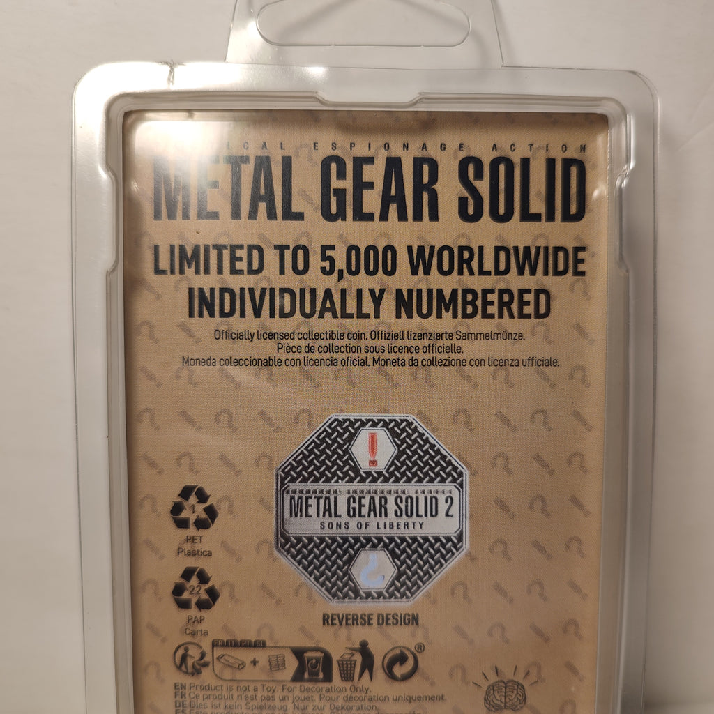 Metal Gear Solid - Raiden Limited Edition Coin
