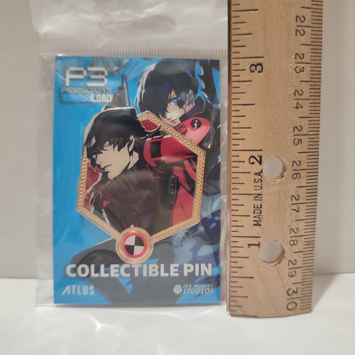 Persona 3 - Shinjiro Aragaki All Out Attack Enamel Pin