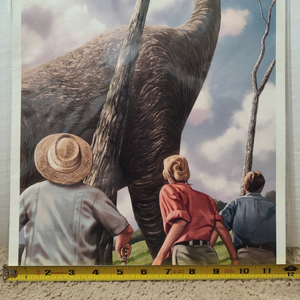 Jurassic Park - Brachiosaurus Limited Edition Art Print