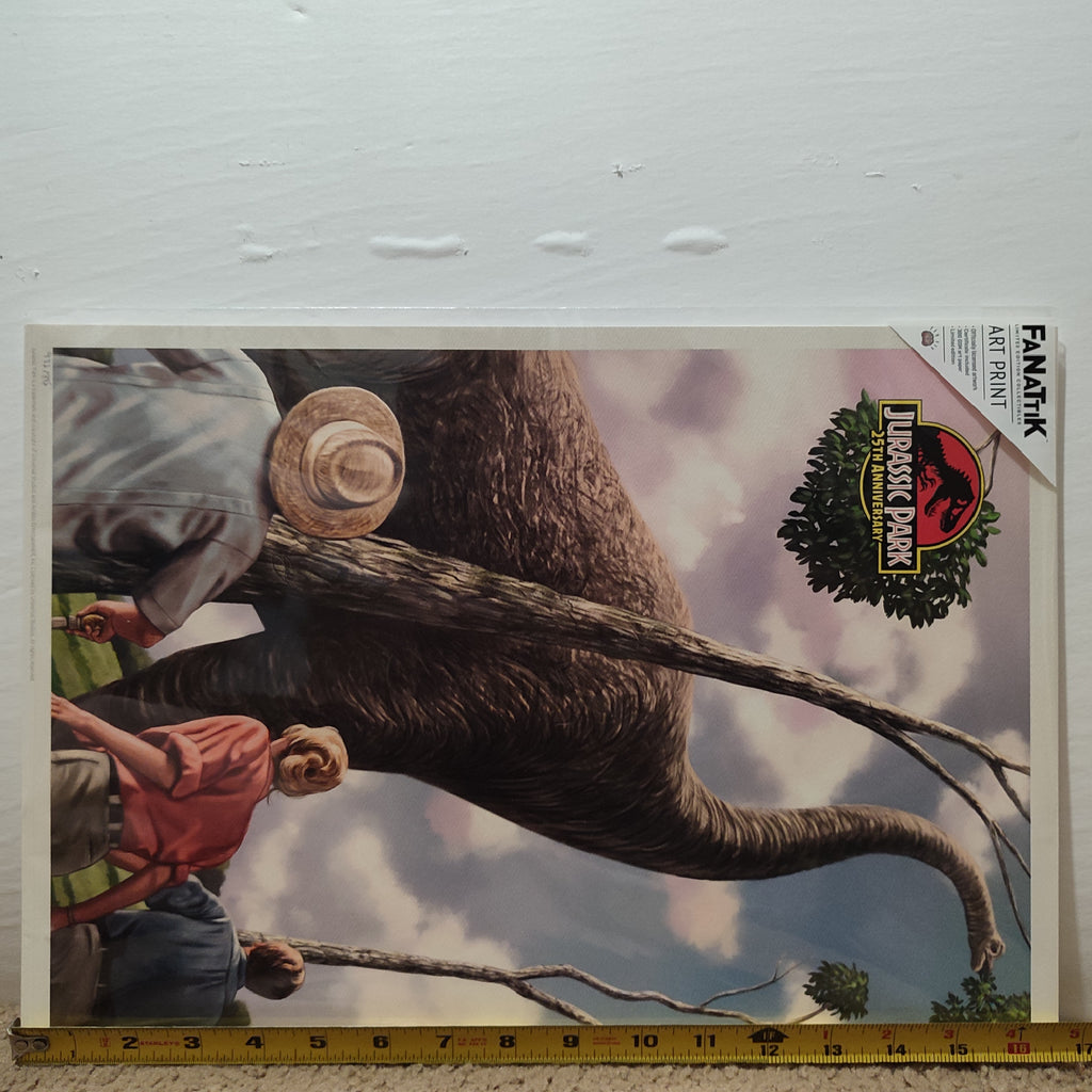 Jurassic Park - Brachiosaurus Limited Edition Art Print