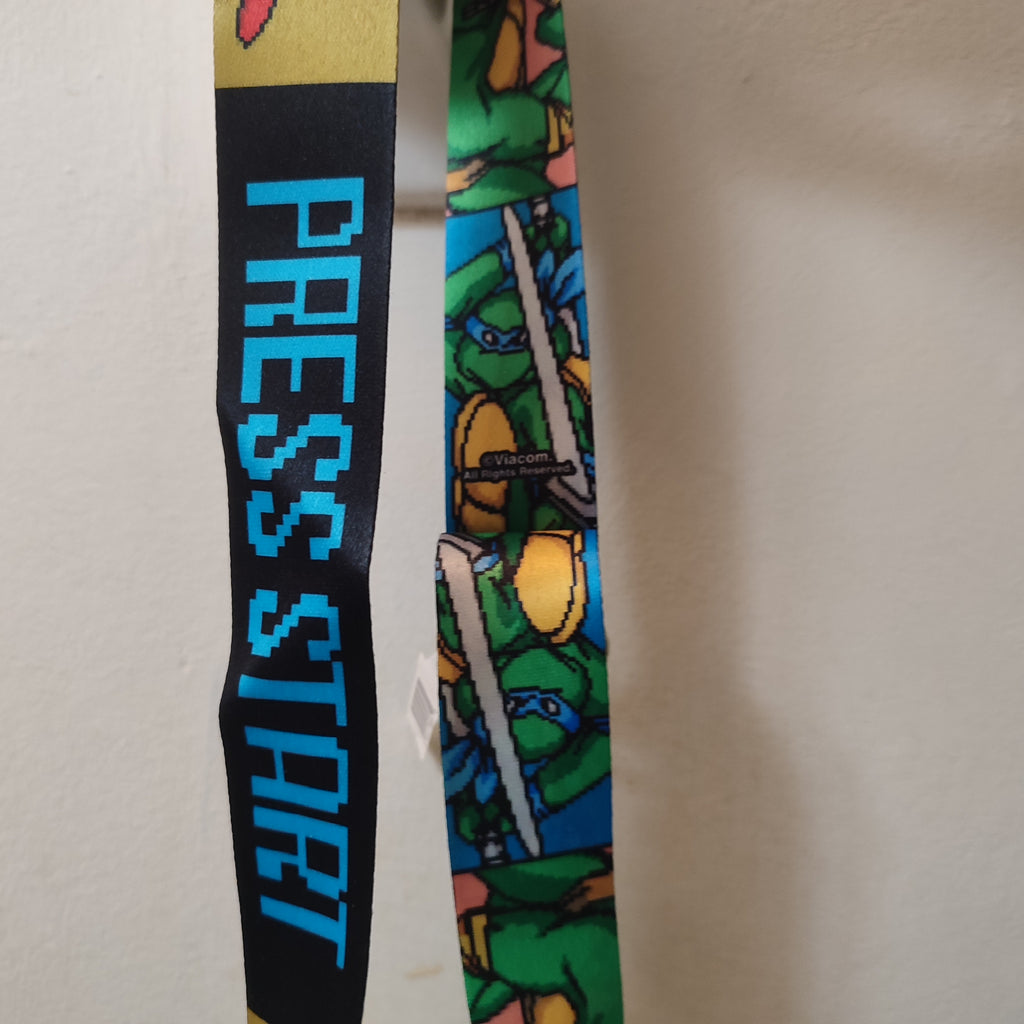 TMNT - Press Start Lanyard